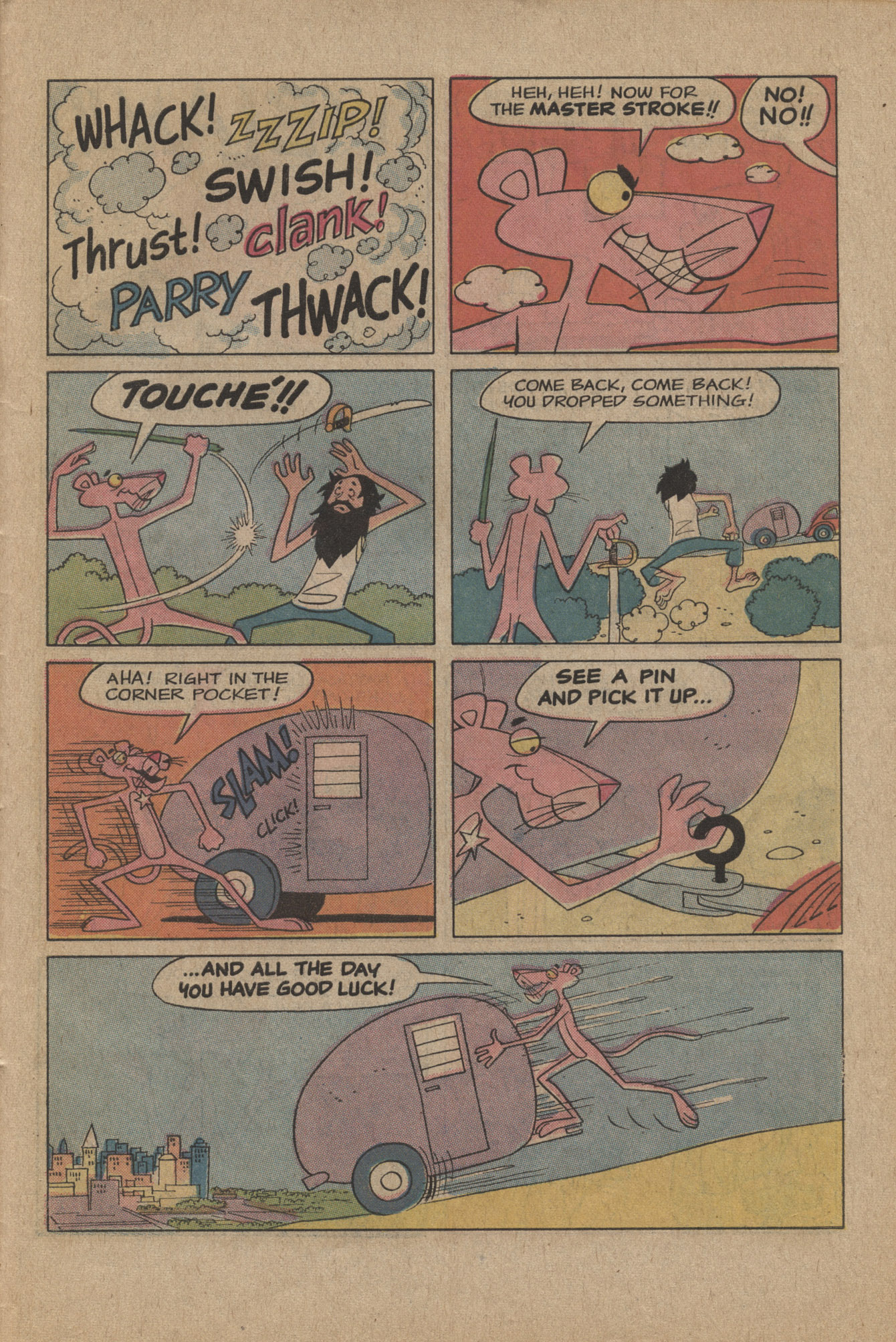 Read online The Pink Panther (1971) comic -  Issue #20 - 27