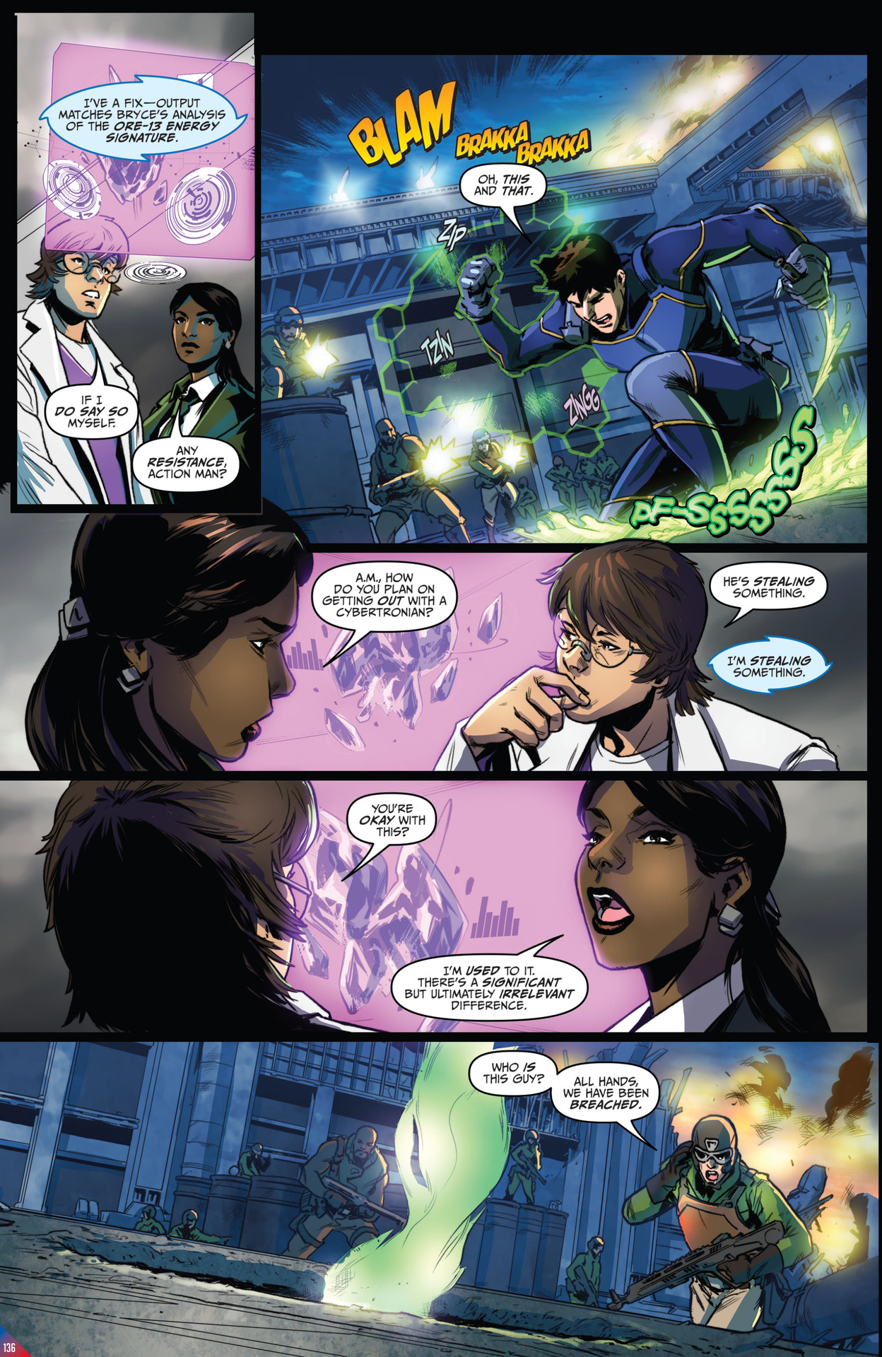 Read online Transformers: The IDW Collection Phase Three comic -  Issue # TPB 1 (Part 2) - 34