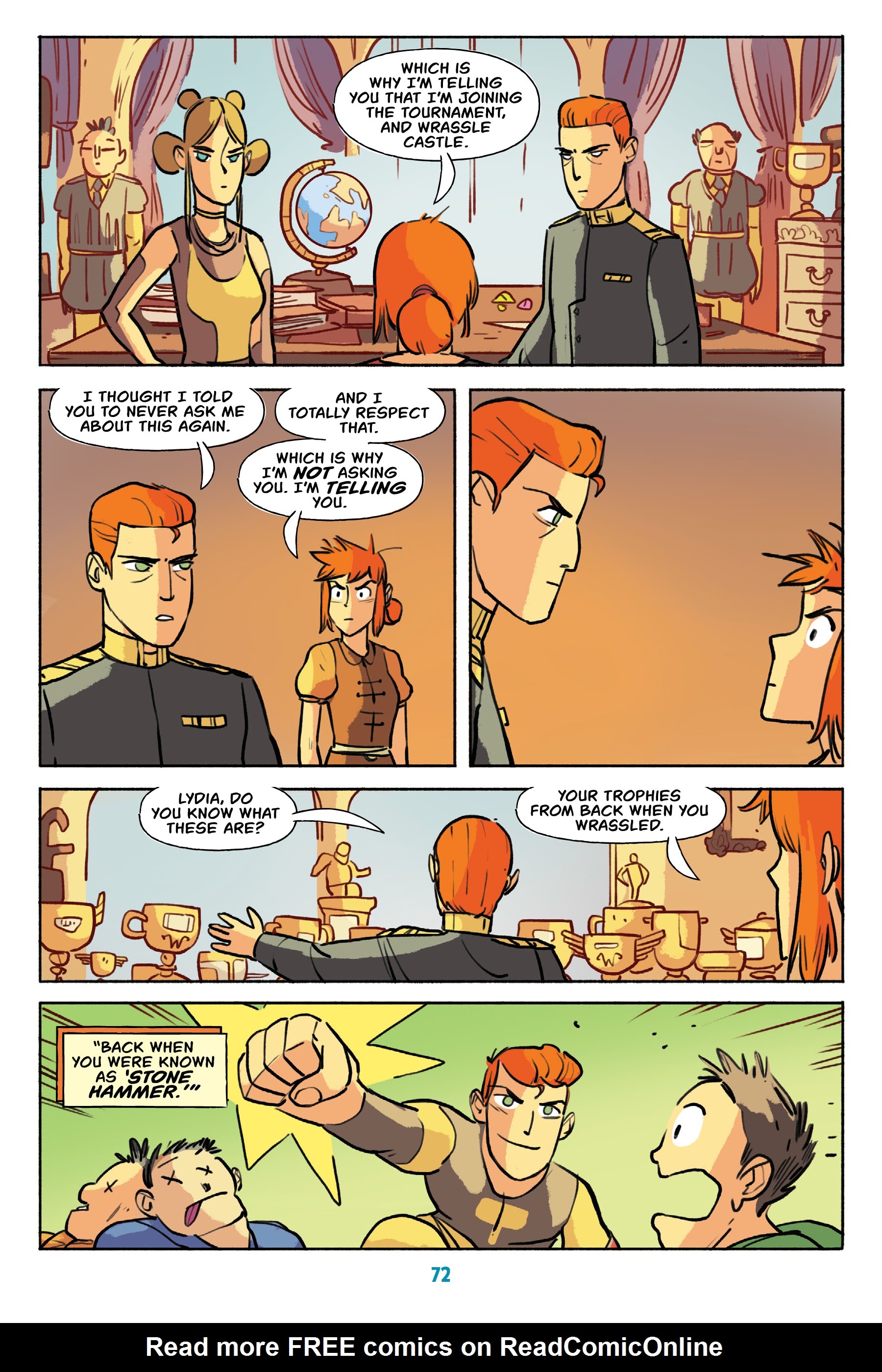 Read online Wrassle Castle comic -  Issue #1 - 71