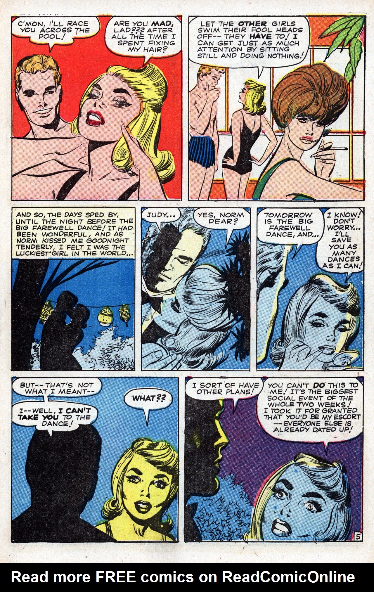 Read online Teen-Age Romance comic -  Issue #85 - 7