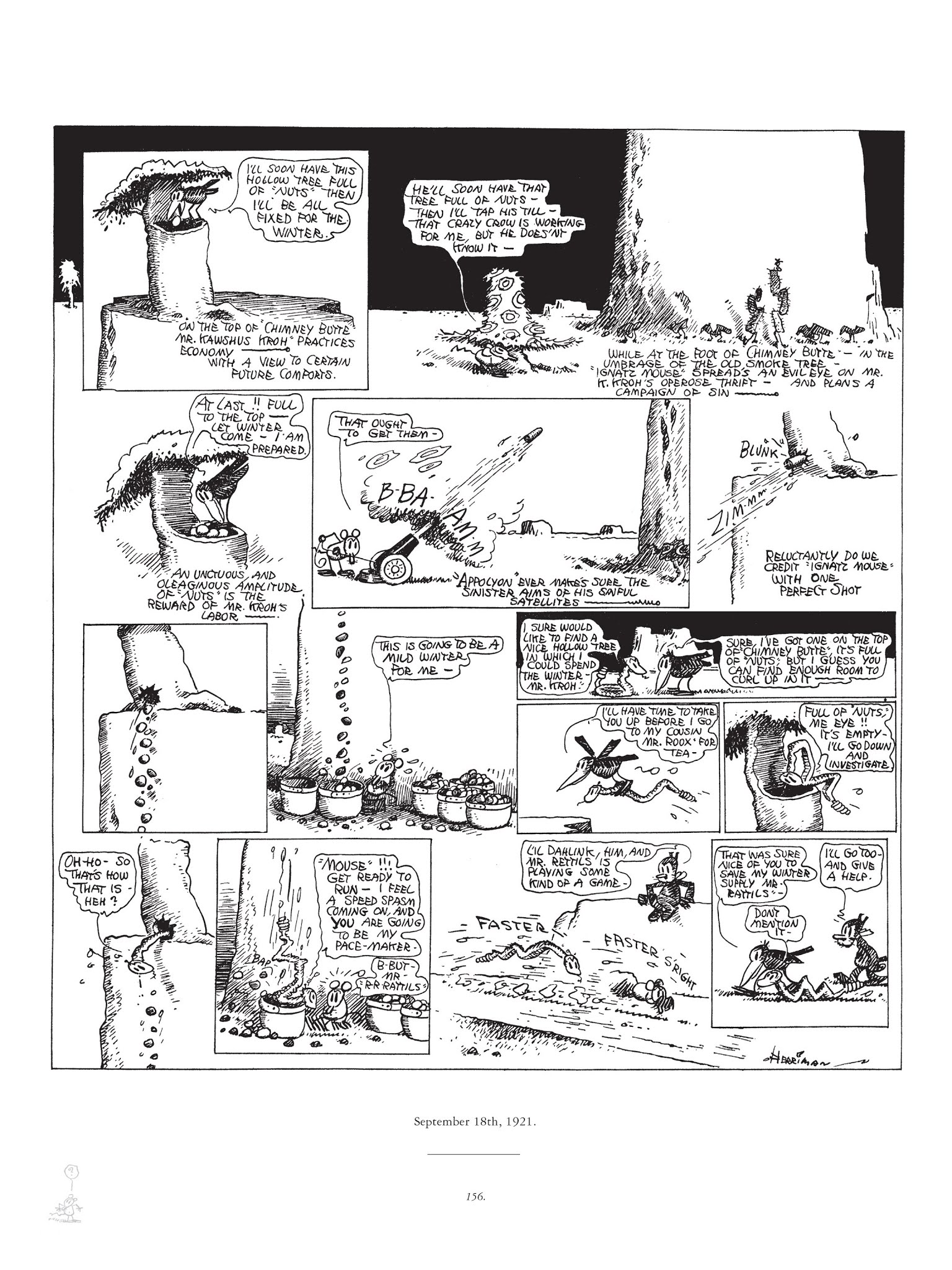 Read online Krazy & Ignatz comic -  Issue # TPB 2 - 156