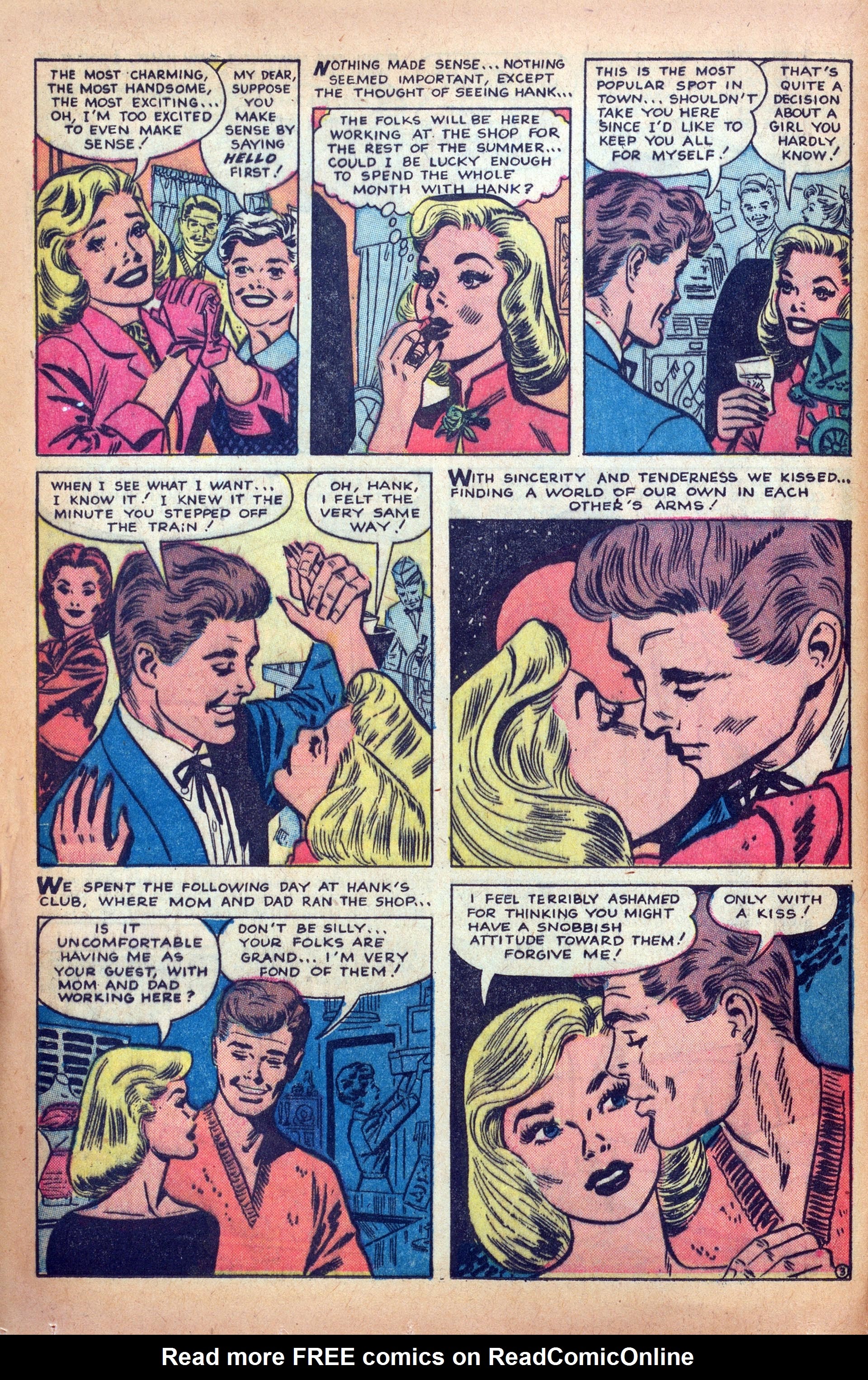 Read online Love Romances comic -  Issue #68 - 12