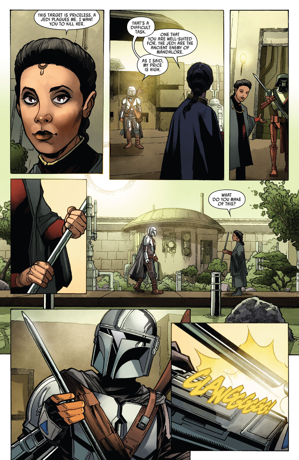 Read online Star Wars: The Mandalorian Season 2 comic -  Issue #5 - 13