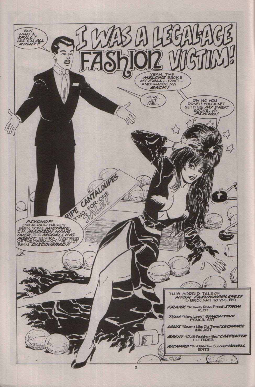Read online Elvira, Mistress of the Dark comic -  Issue #22 - 3