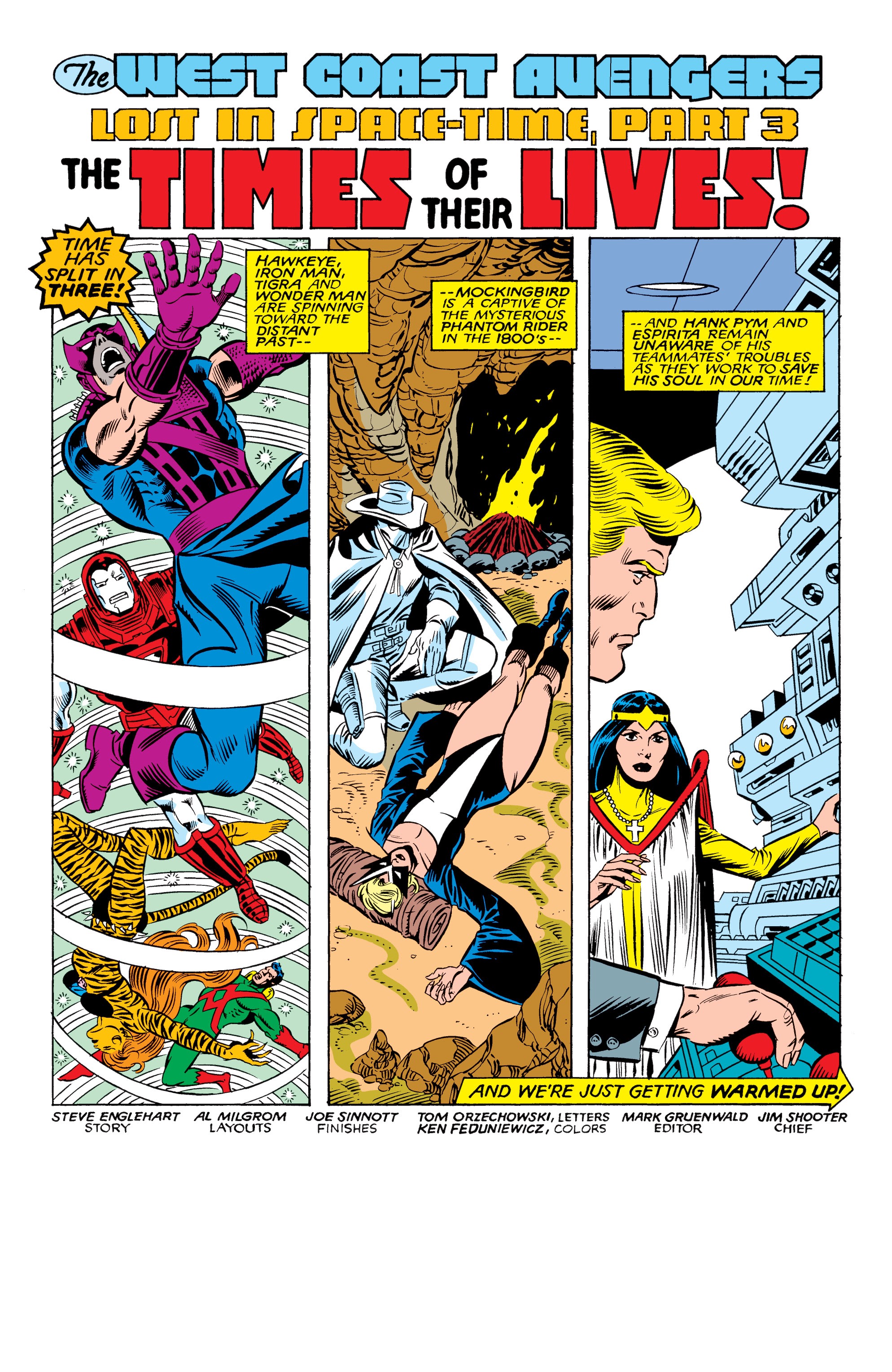 Read online Avengers West Coast Epic Collection: How The West Was Won comic -  Issue #Avengers West Coast Epic Collection Lost in Space-Time (Part 4) - 40