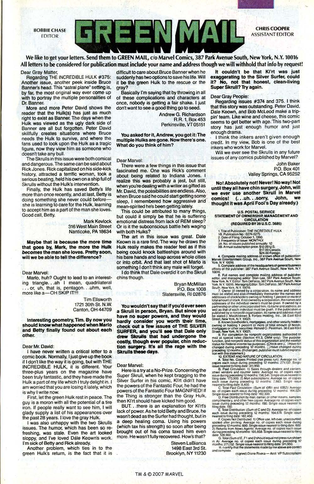 Read online The Incredible Hulk (1968) comic -  Issue #380 - 33