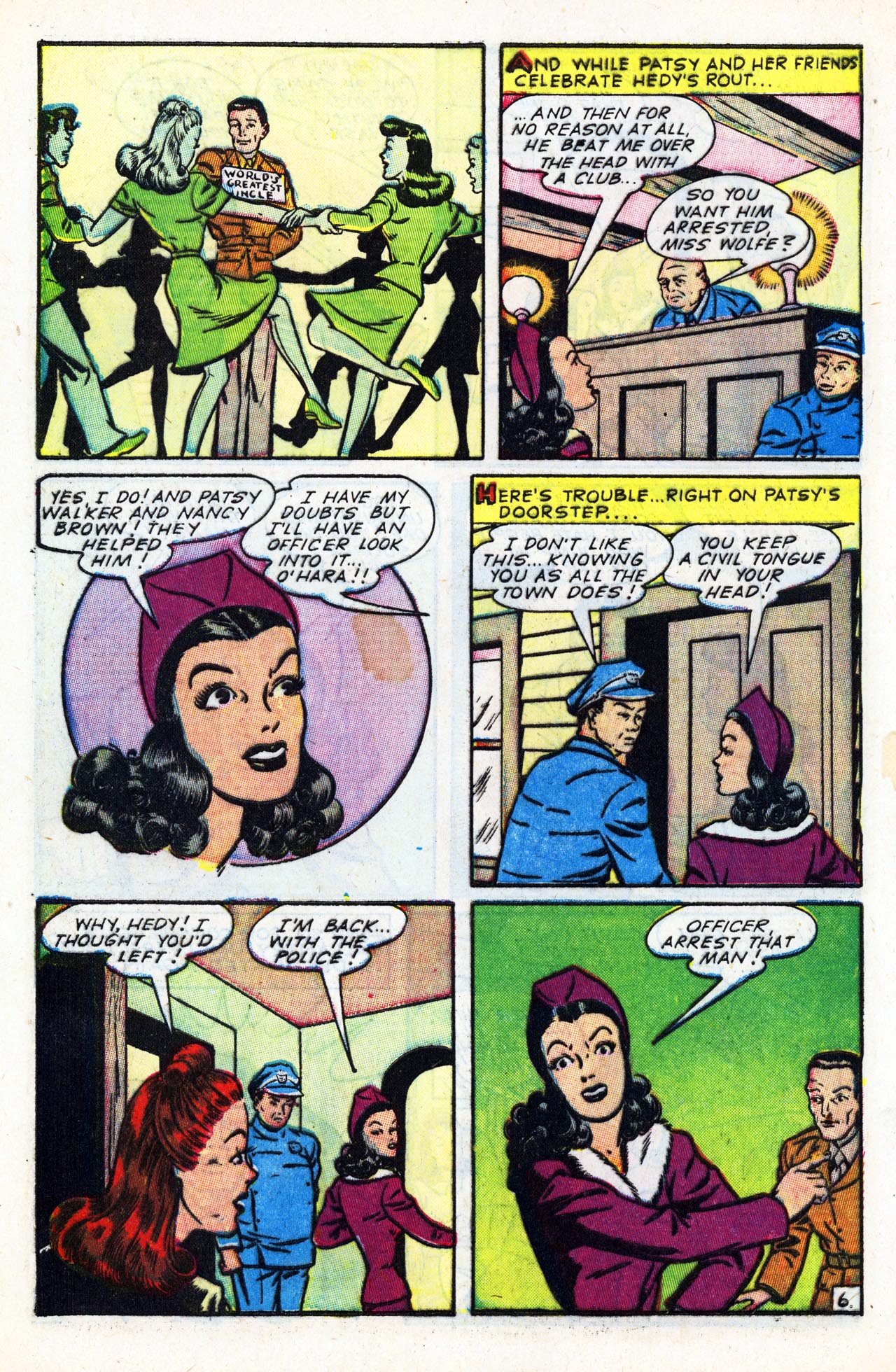 Read online Patsy Walker comic -  Issue #5 - 8