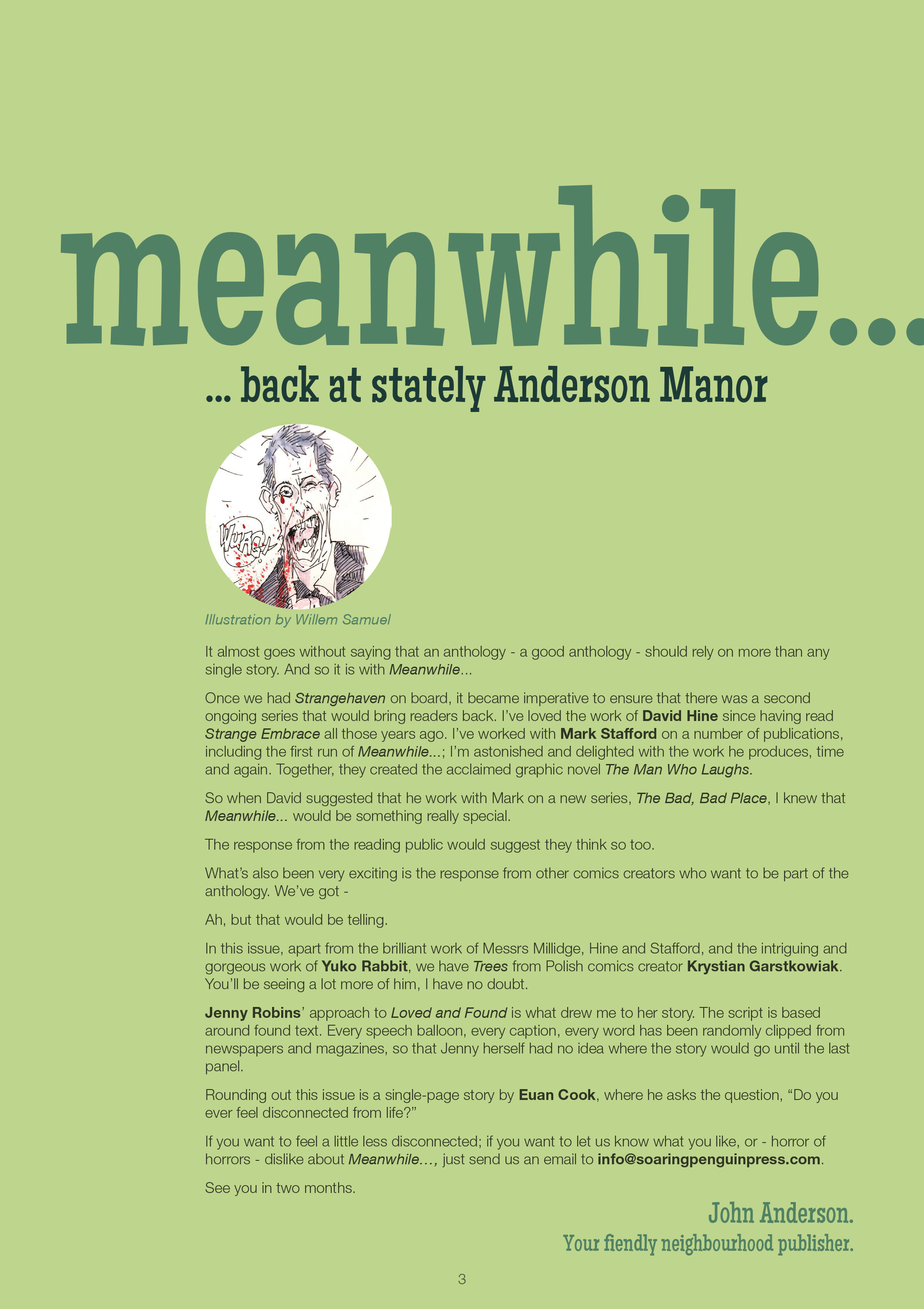 Read online Meanwhile... comic -  Issue #2 - 3