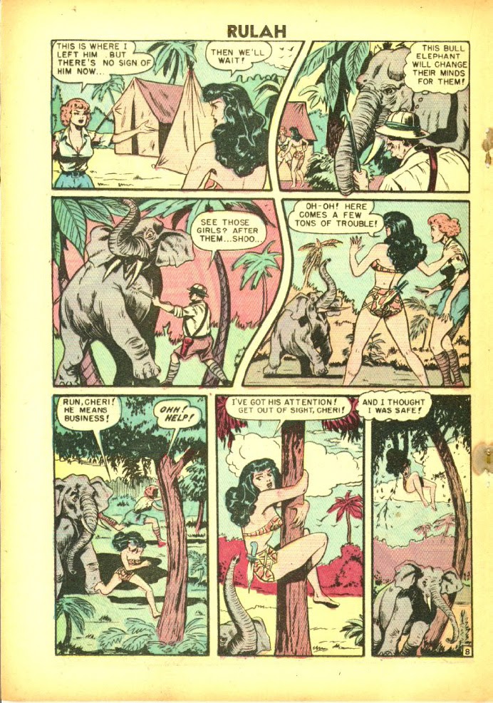 Read online Rulah - Jungle Goddess comic -  Issue #19 - 21