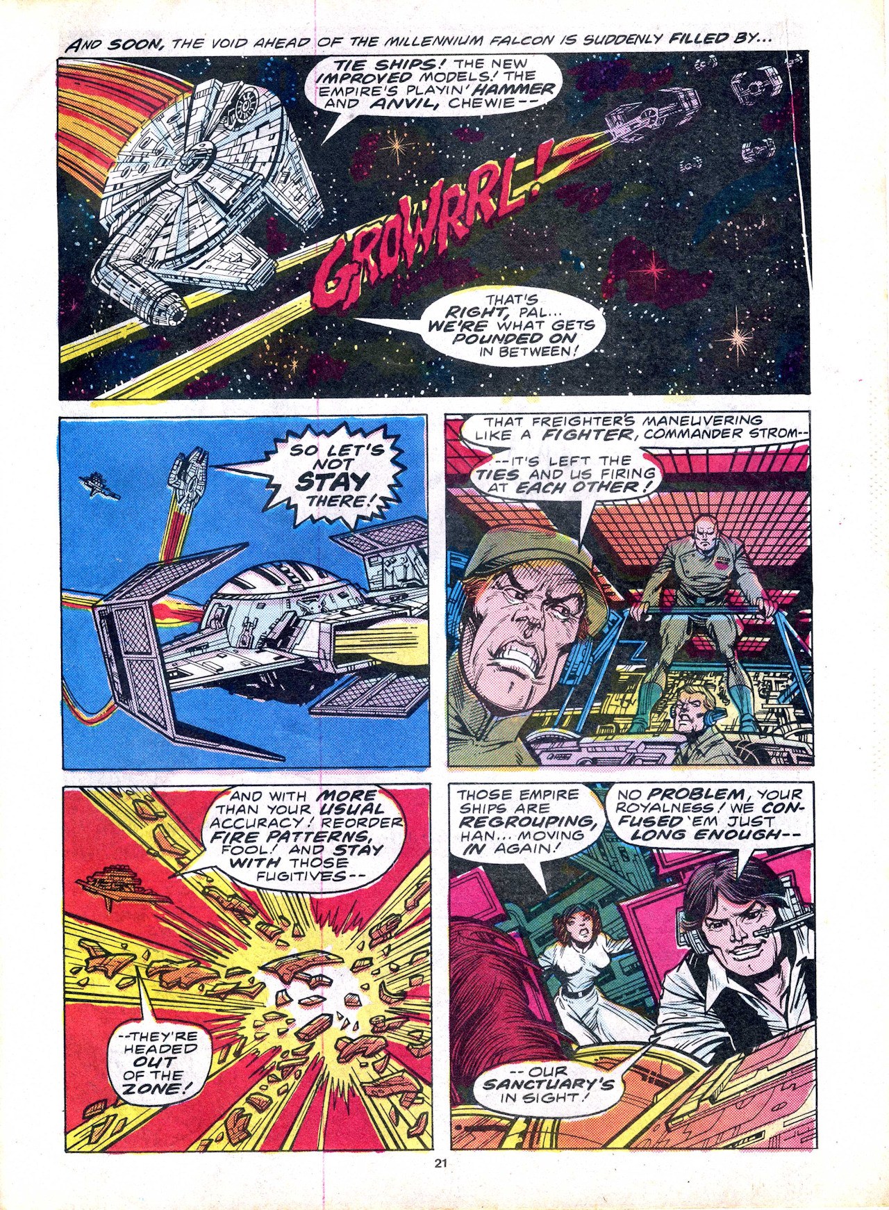 Read online Return of the Jedi comic -  Issue #35 - 21