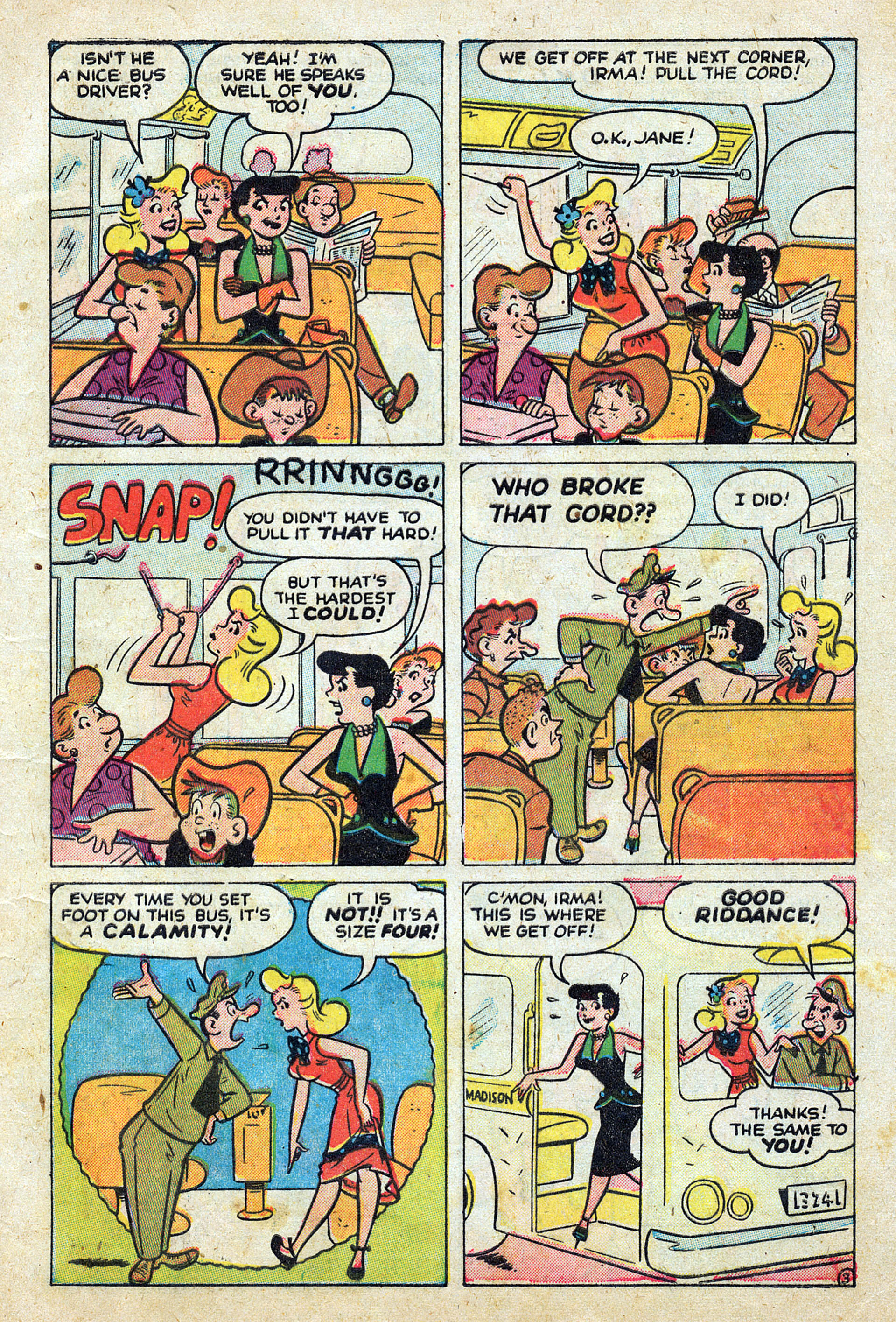 Read online My Friend Irma comic -  Issue #14 - 5