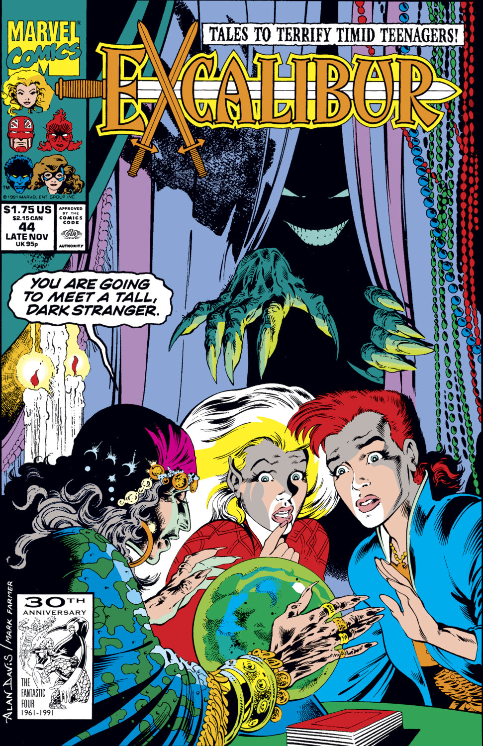 Read online Excalibur (1988) comic -  Issue #44 - 1