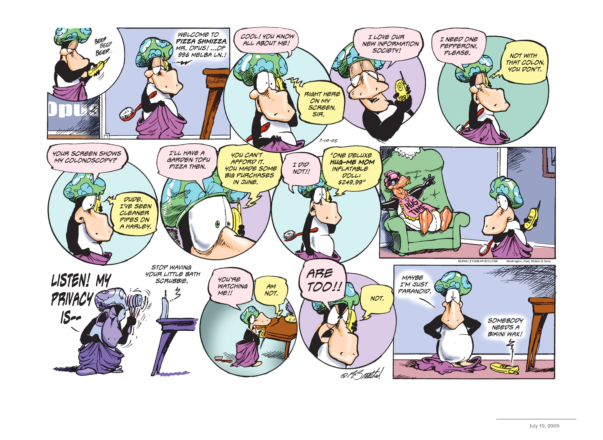 Read online Opus Complete Sunday Strips From 2003-2008 comic -  Issue # TPB (Part 1) - 92