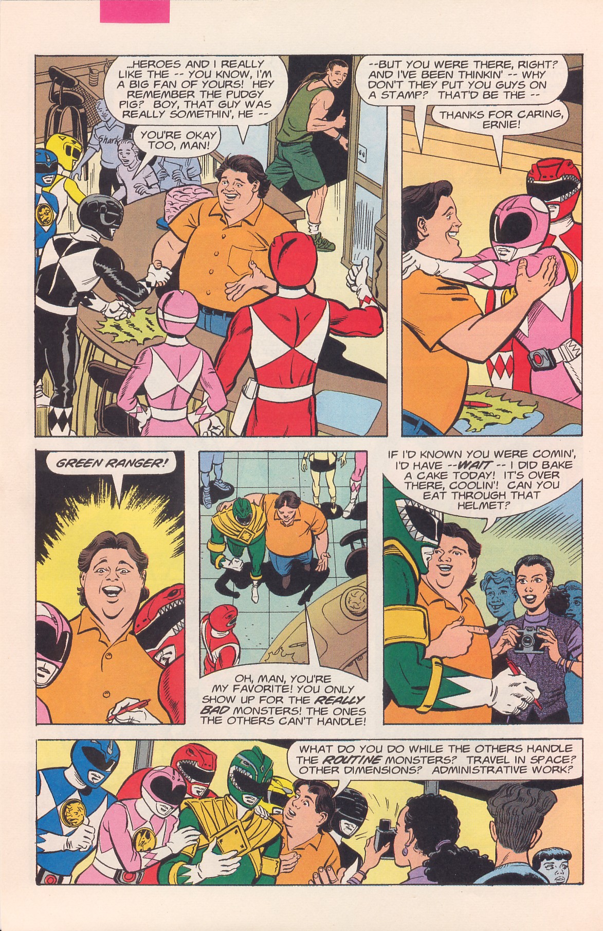 Read online Saban's Mighty Morphin Power Rangers (1994) comic -  Issue #2 - 30