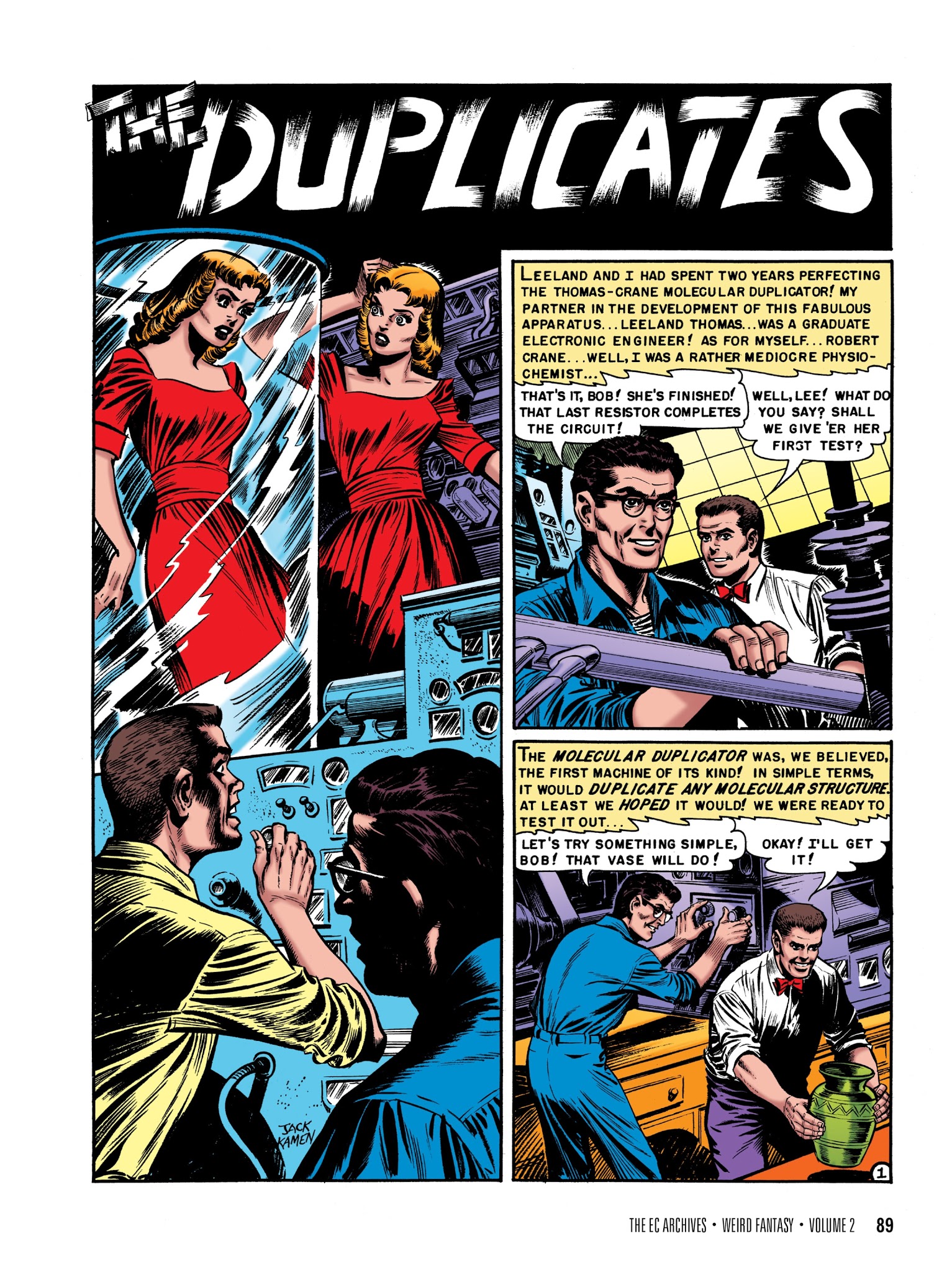 Read online The EC Archives: Weird Fantasy comic -  Issue # TPB 2 (Part 1) - 91