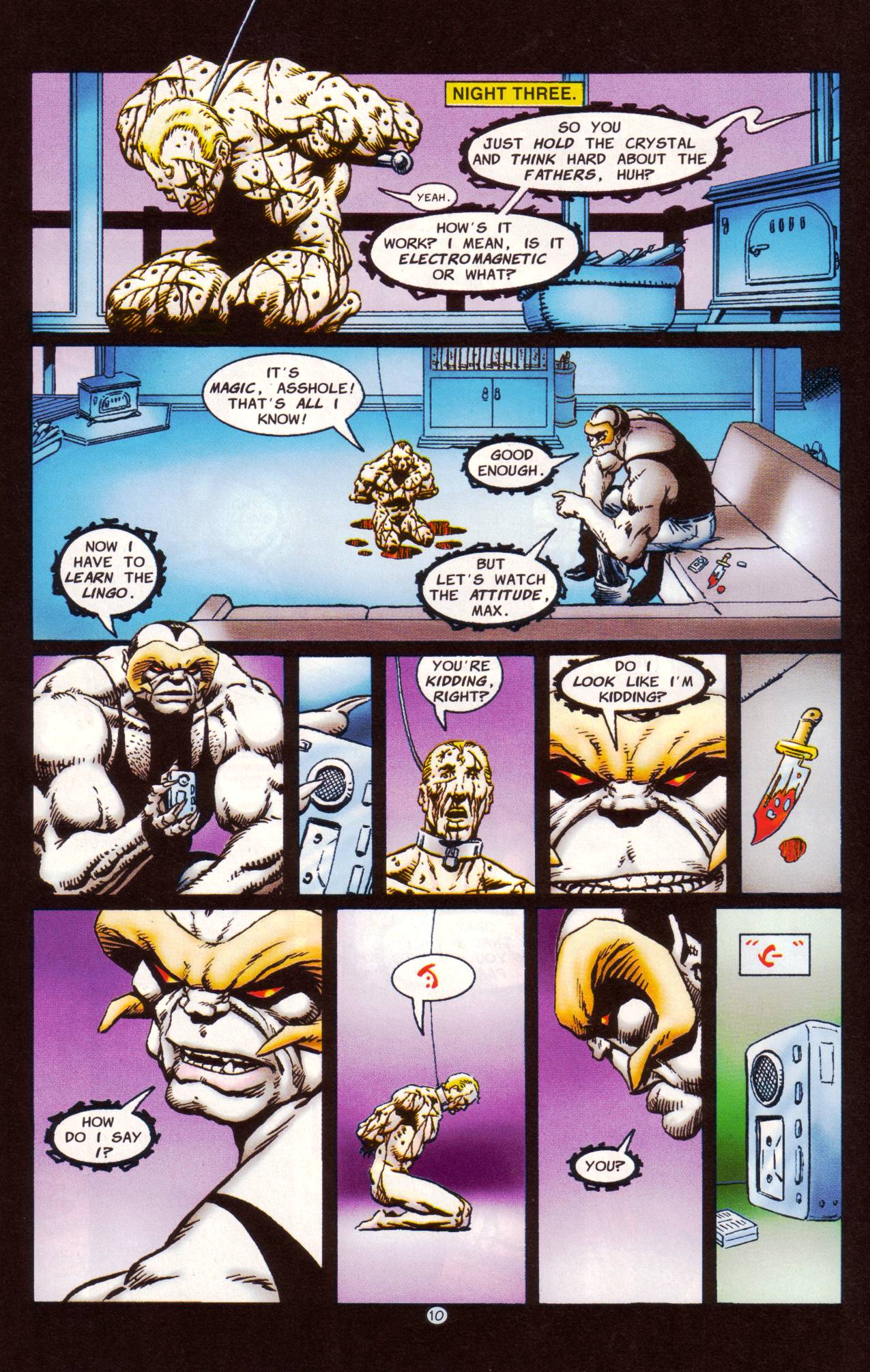 Read online 'Breed II: Book of Revelations comic -  Issue #4 - 12