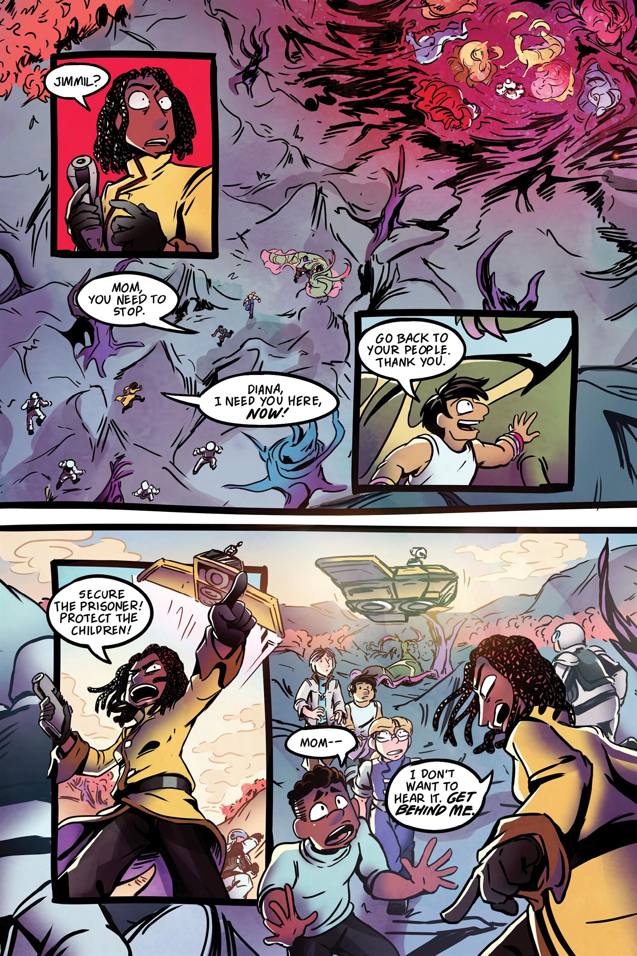 Read online Cosmic Cadets: Contact! comic -  Issue # TPB (Part 2) - 43