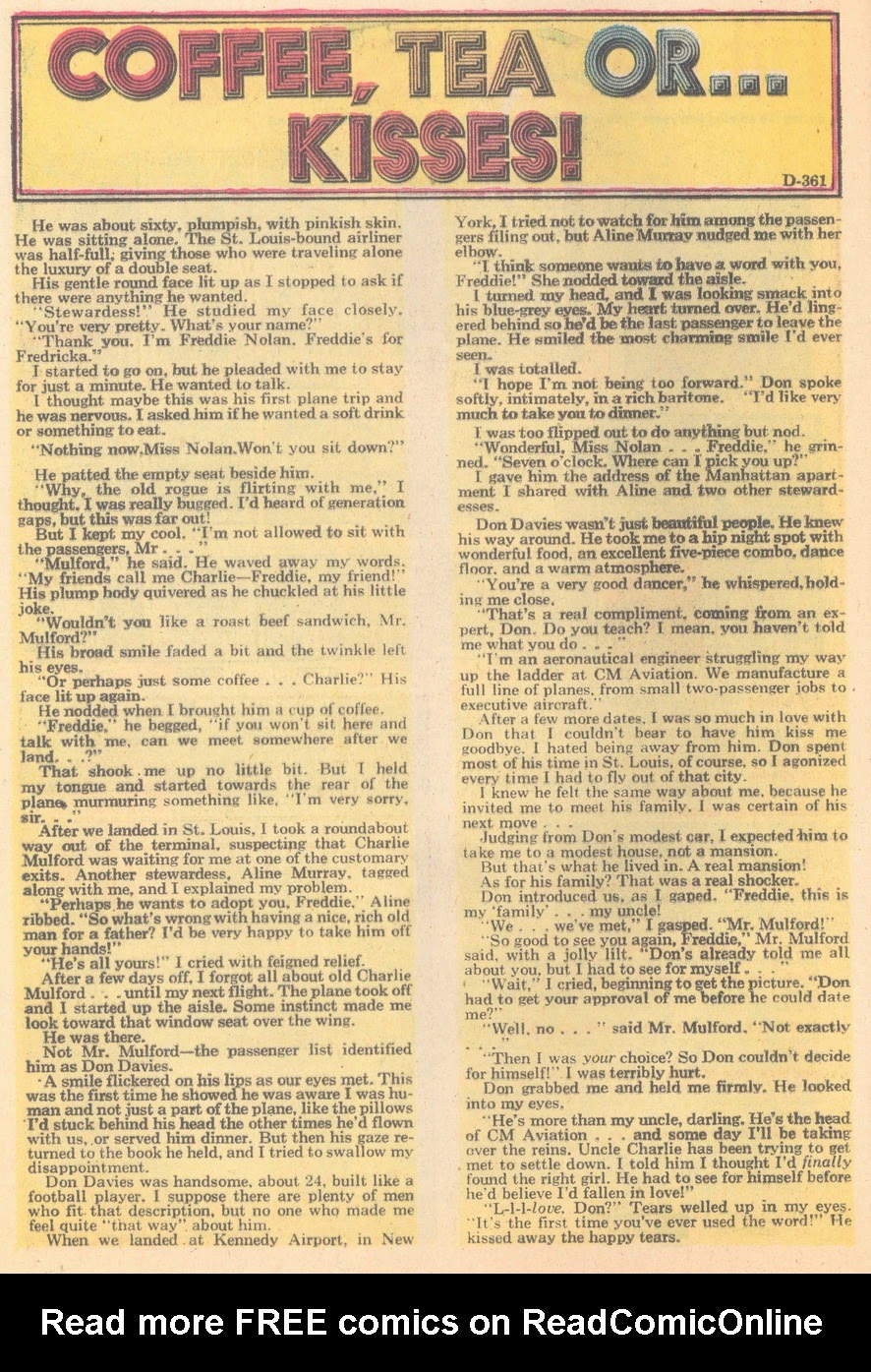 Read online Young Love (1963) comic -  Issue #99 - 20