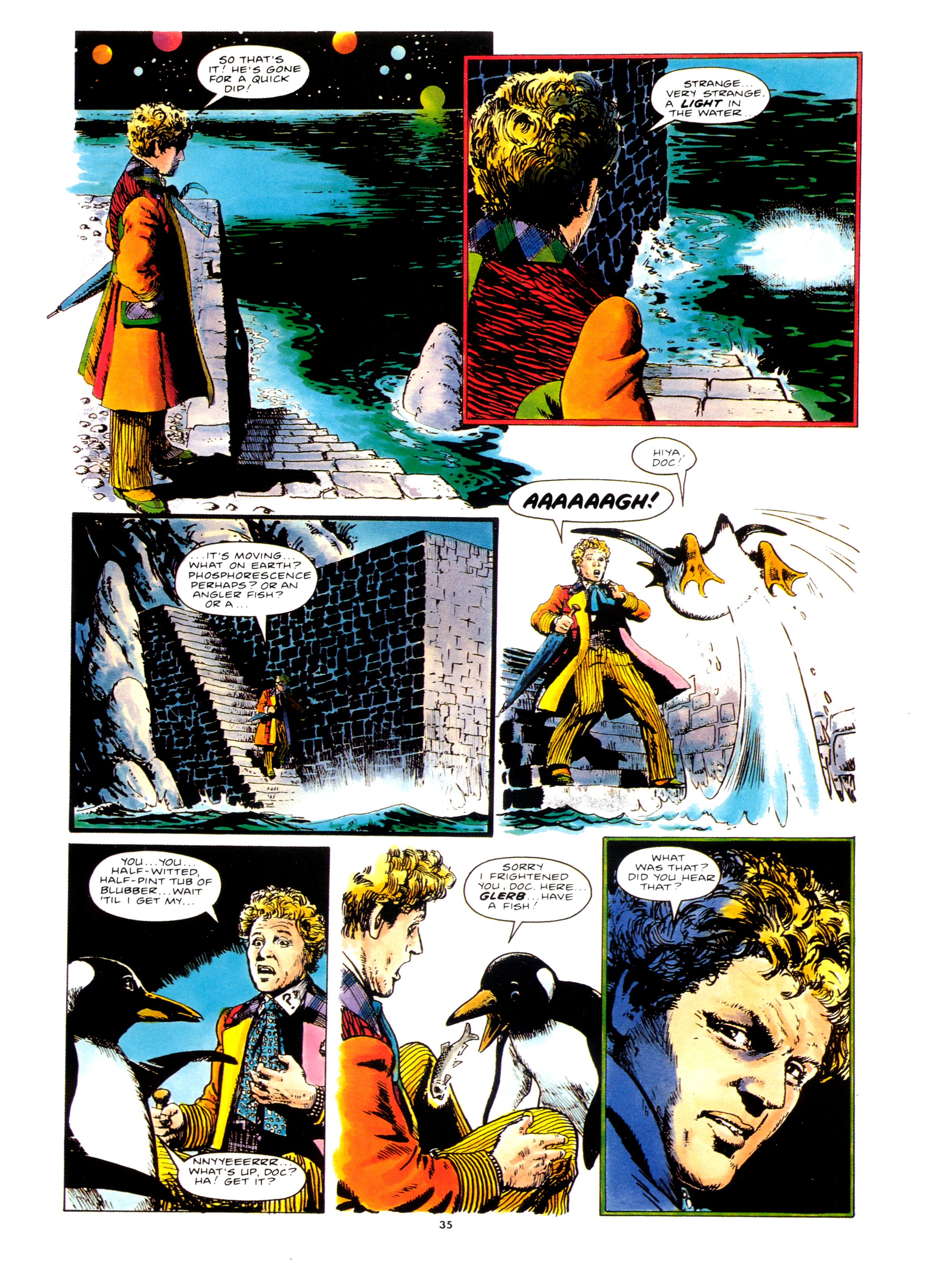 Read online Doctor Who Graphic Novel Voyager comic -  Issue # TPB - 34