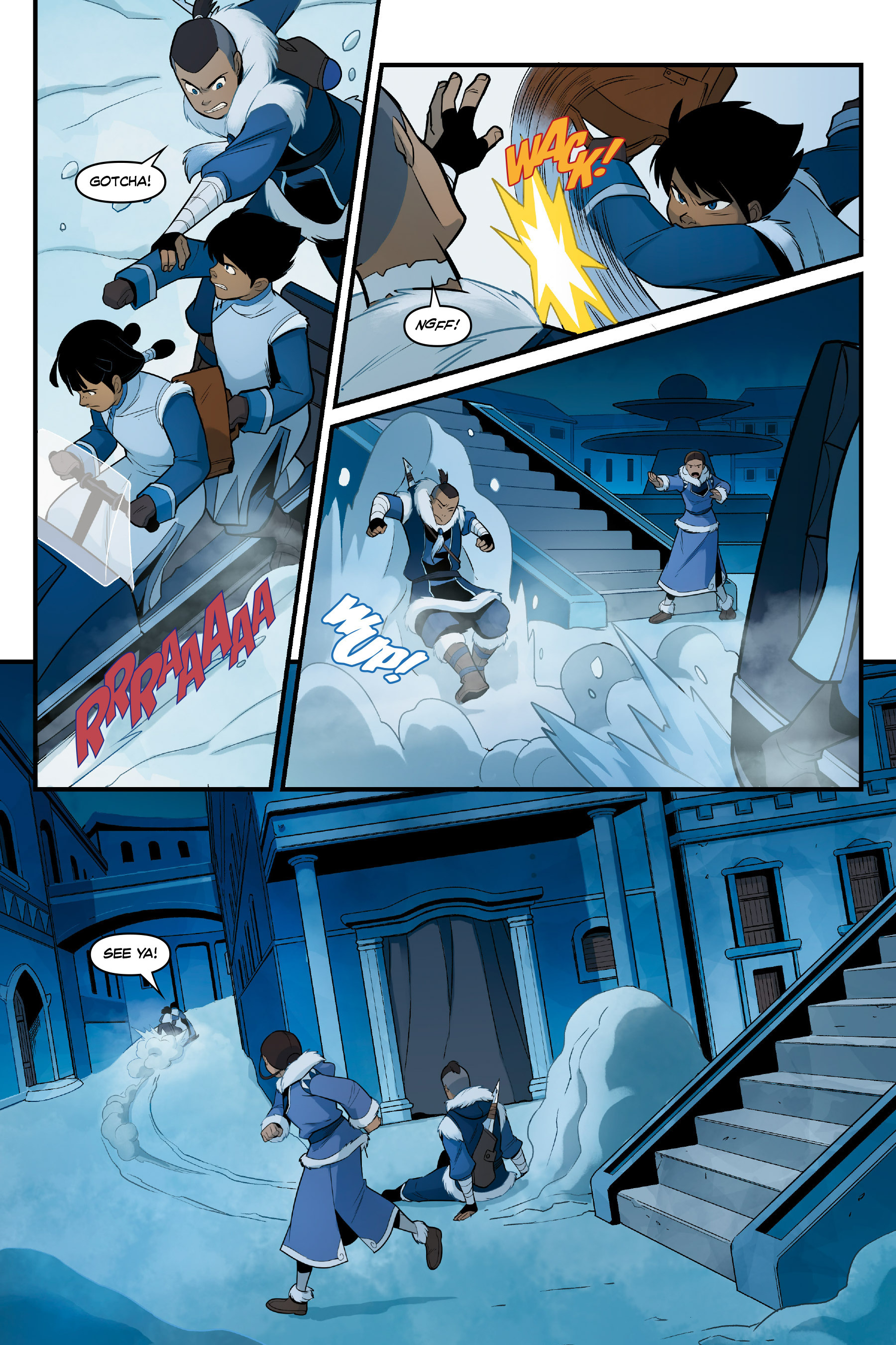Read online Nickelodeon Avatar: The Last Airbender - North and South comic -  Issue #1 - 41