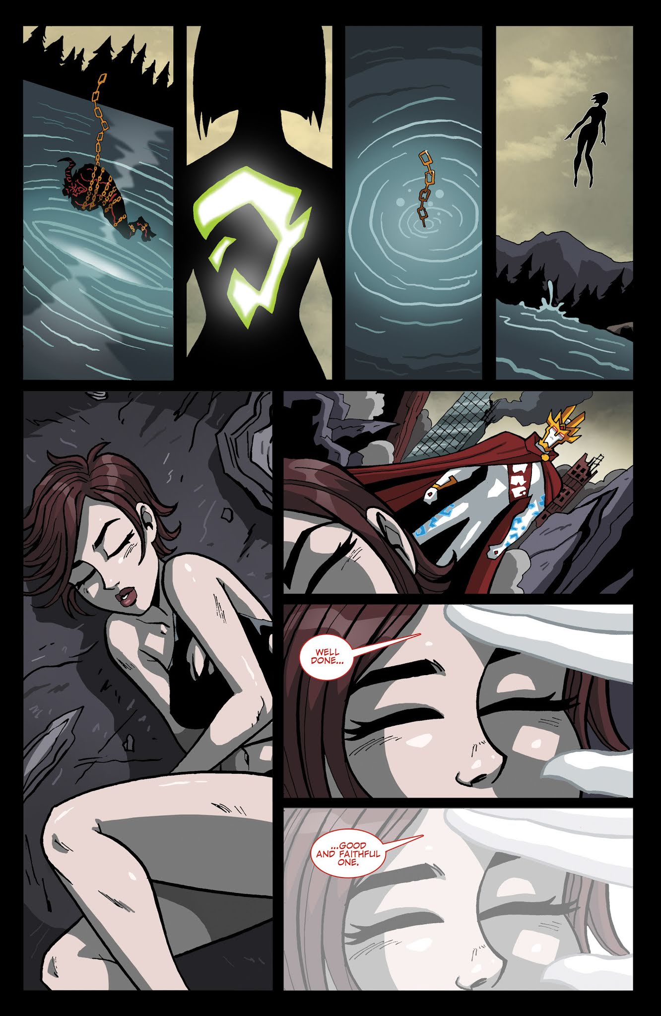 Read online [email protected]: The Blasphemy Throne comic -  Issue #7 - 25