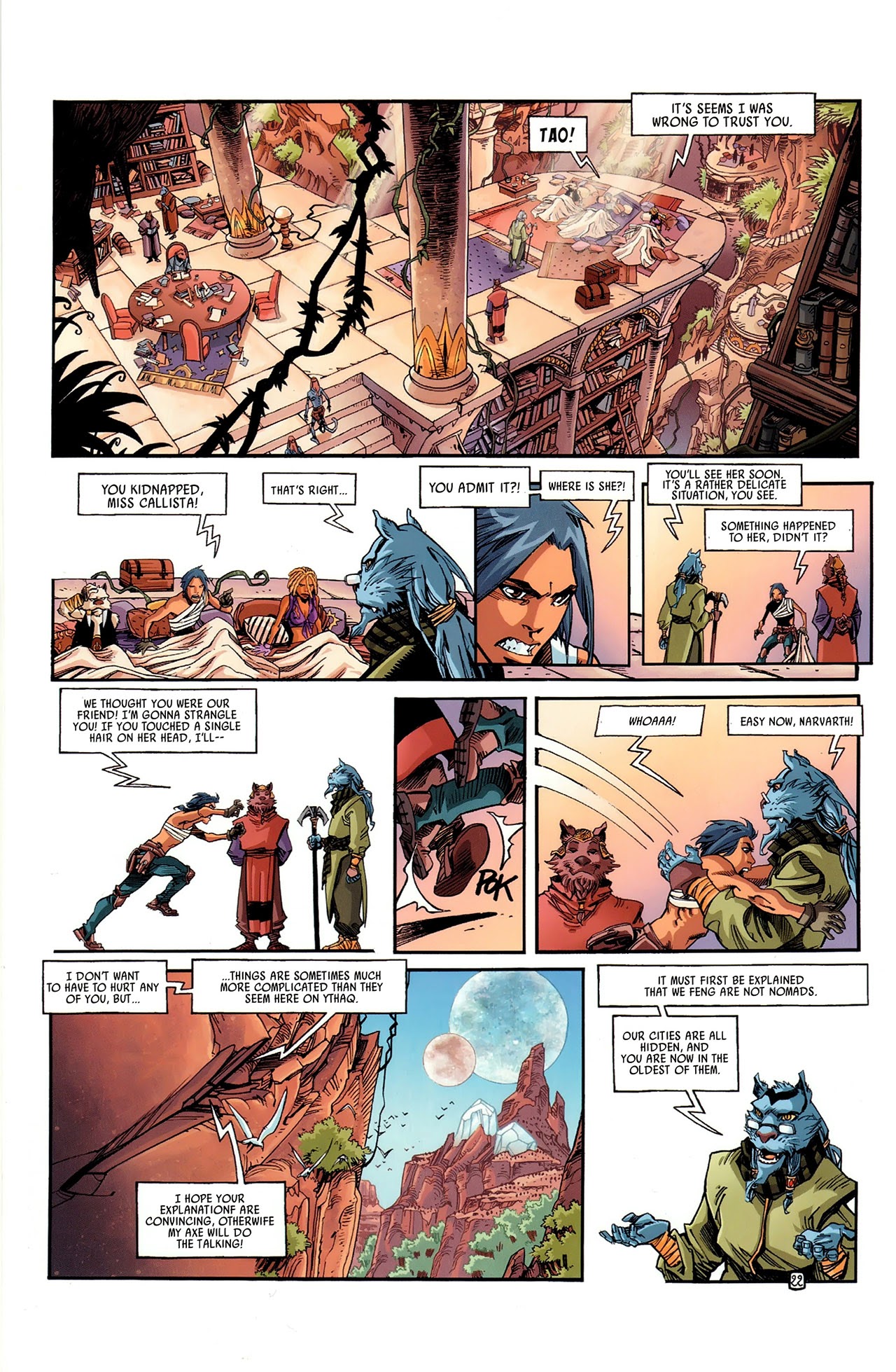 Read online Ythaq: The Forsaken World comic -  Issue #3 - 26