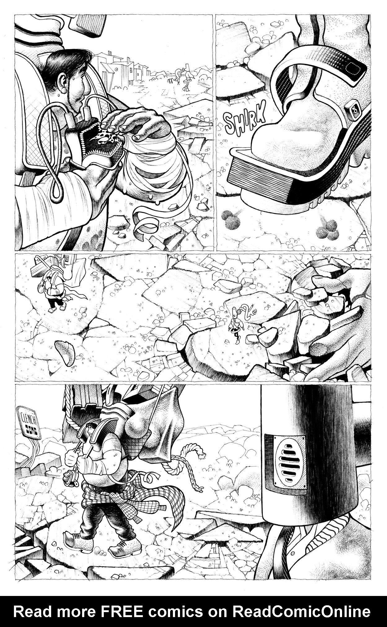 Read online Faceless and the Family comic -  Issue #1 - 7