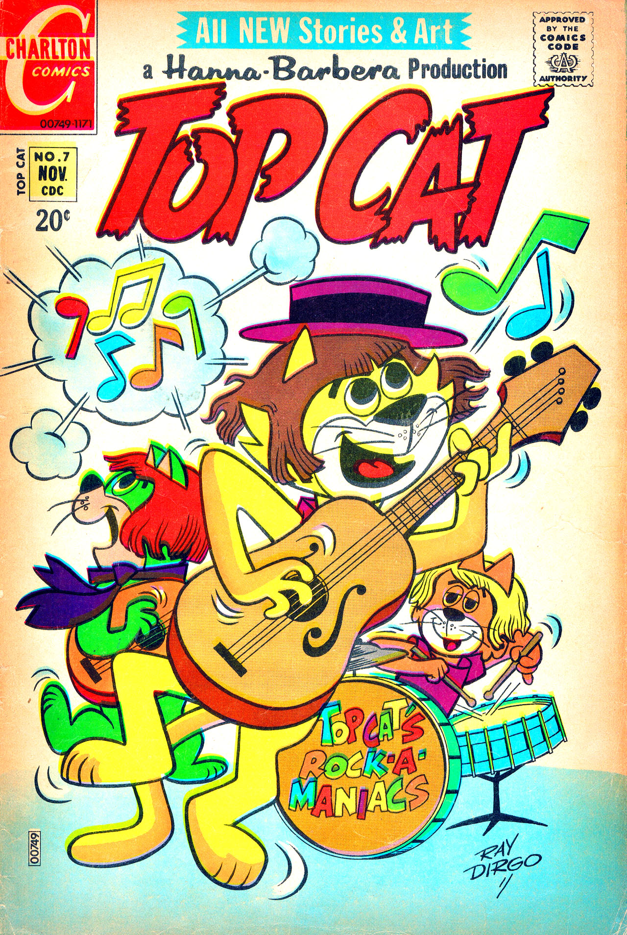 Read online Top Cat (1970) comic -  Issue #7 - 1