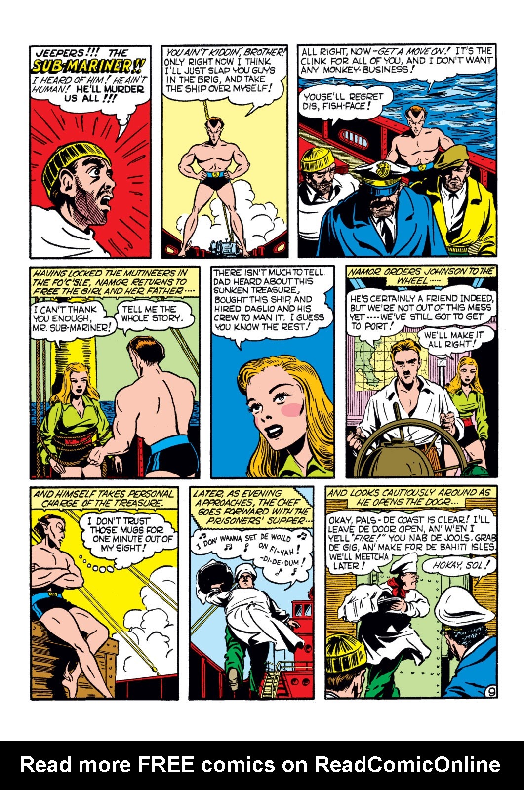 Read online All-Winners Comics comic -  Issue #3 - 50