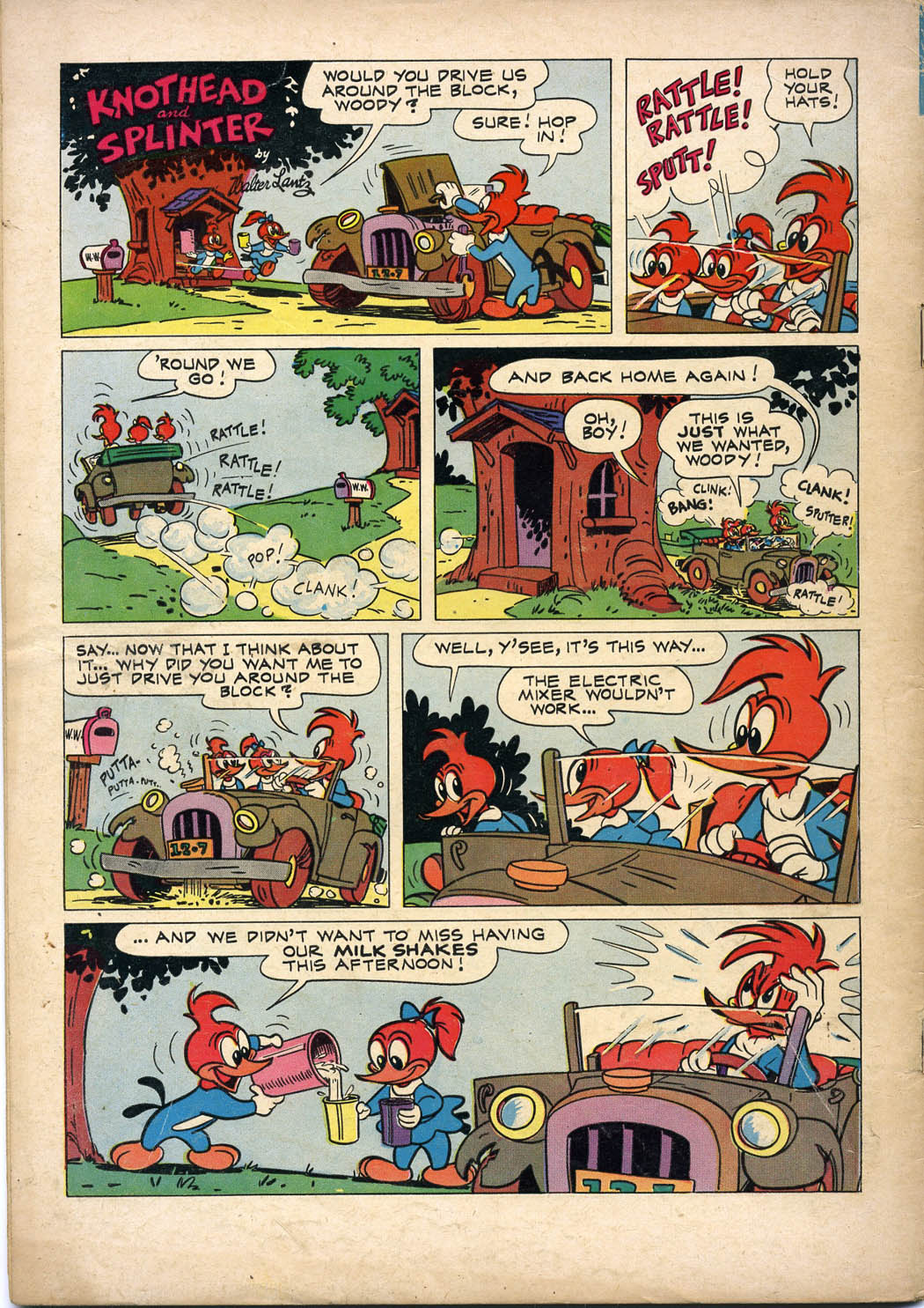 Read online Walter Lantz Woody Woodpecker (1952) comic -  Issue #27 - 36