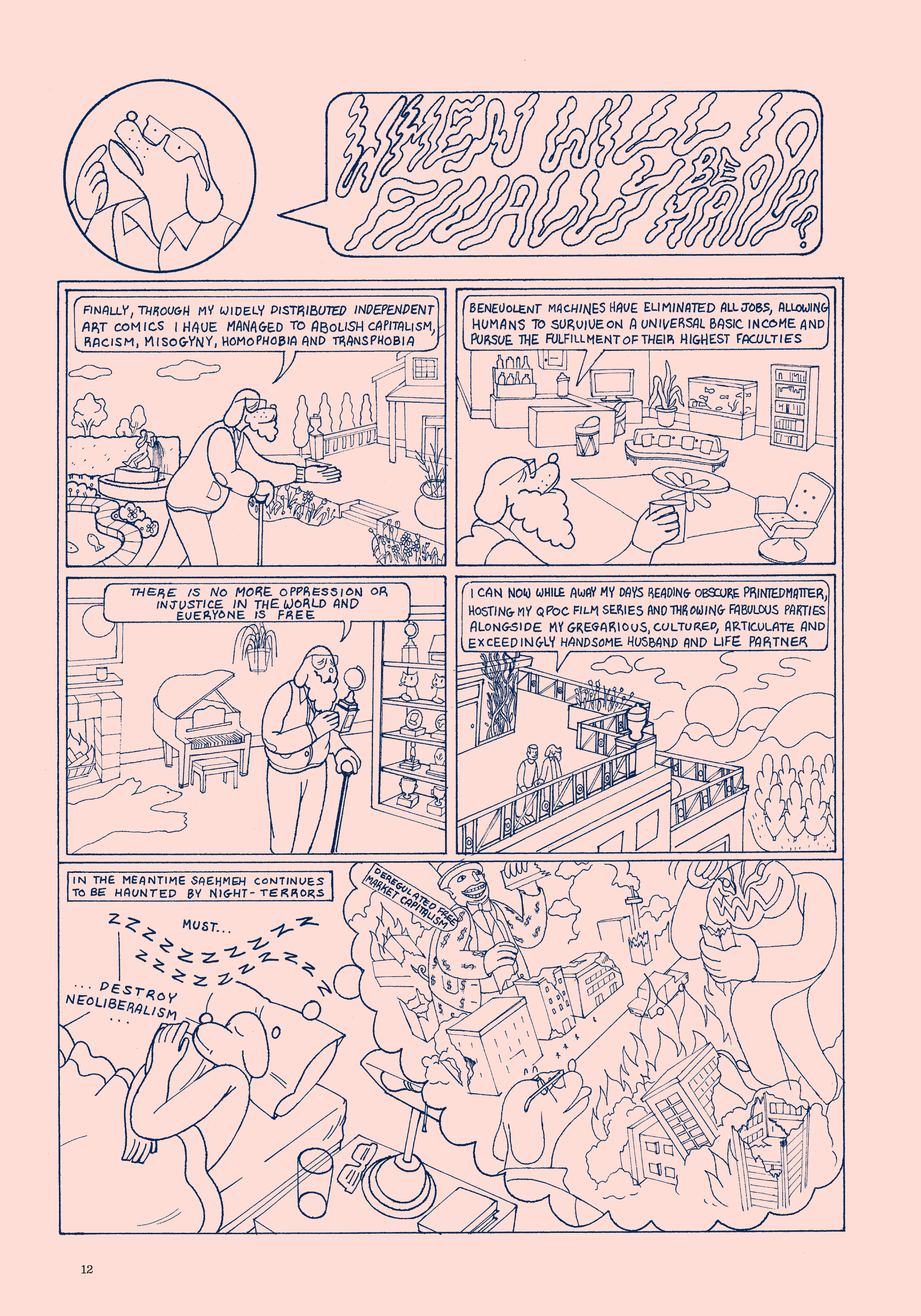 Read online Now: The New Comics Anthology comic -  Issue #8 - 13