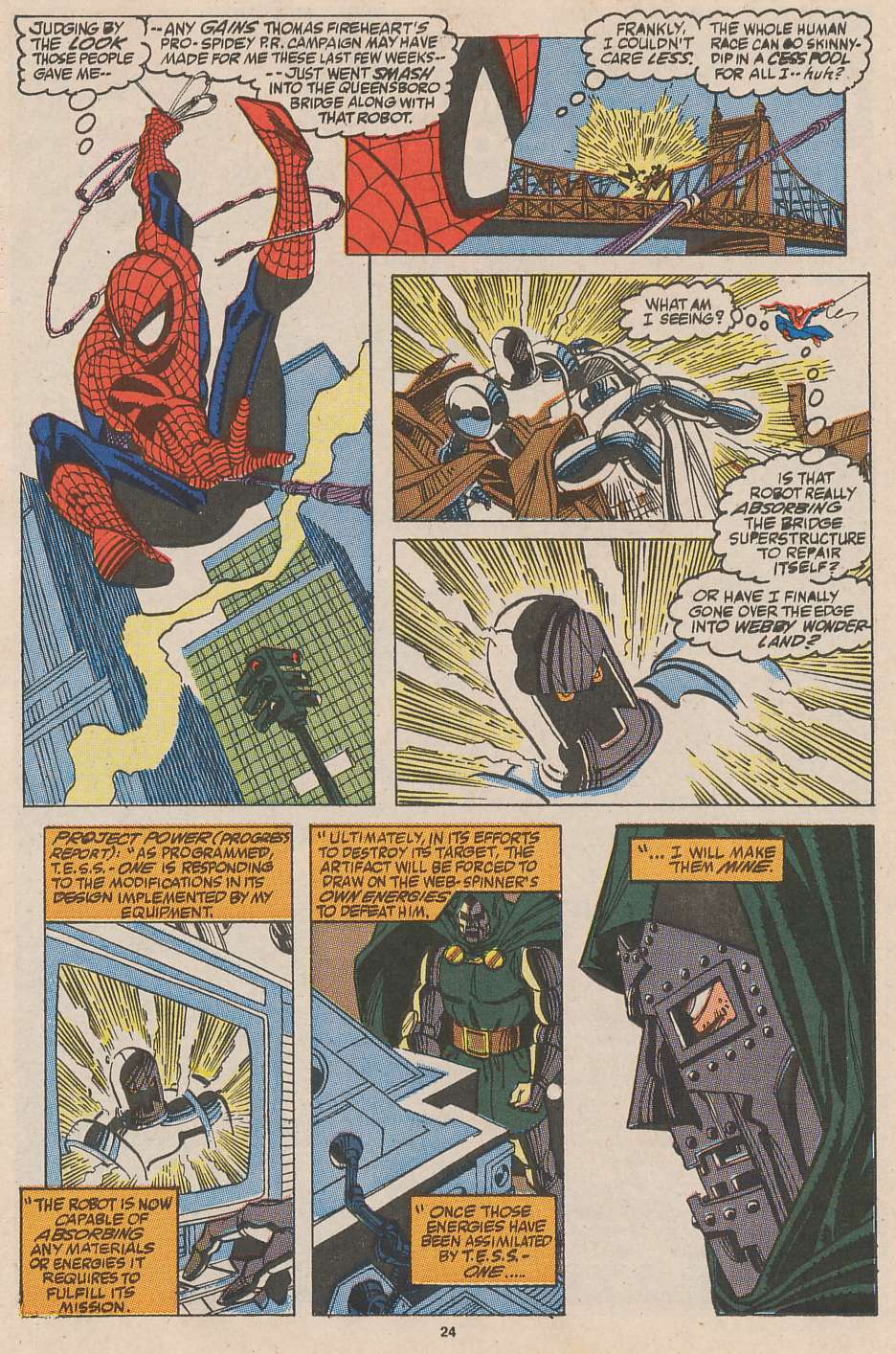 Read online The Spectacular Spider-Man (1976) comic -  Issue #160 - 19