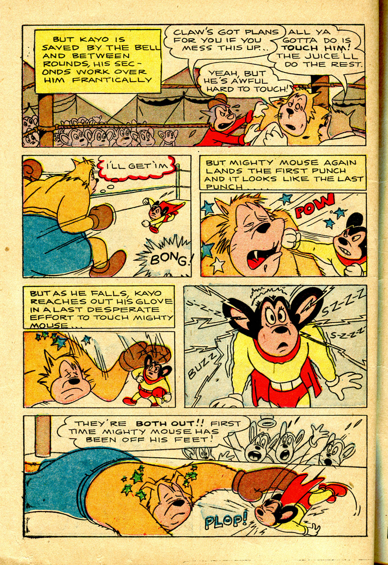 Read online Paul Terry's Mighty Mouse Comics comic -  Issue #42 - 85