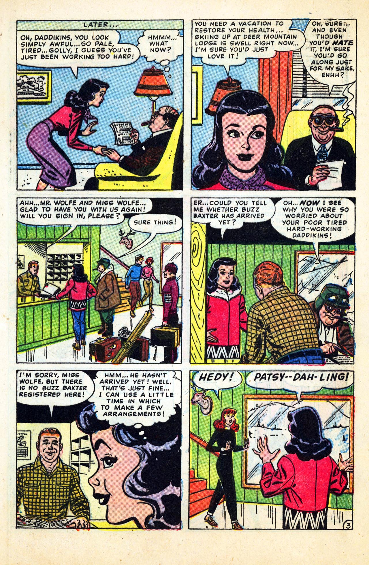 Read online Patsy and Hedy comic -  Issue #35 - 5