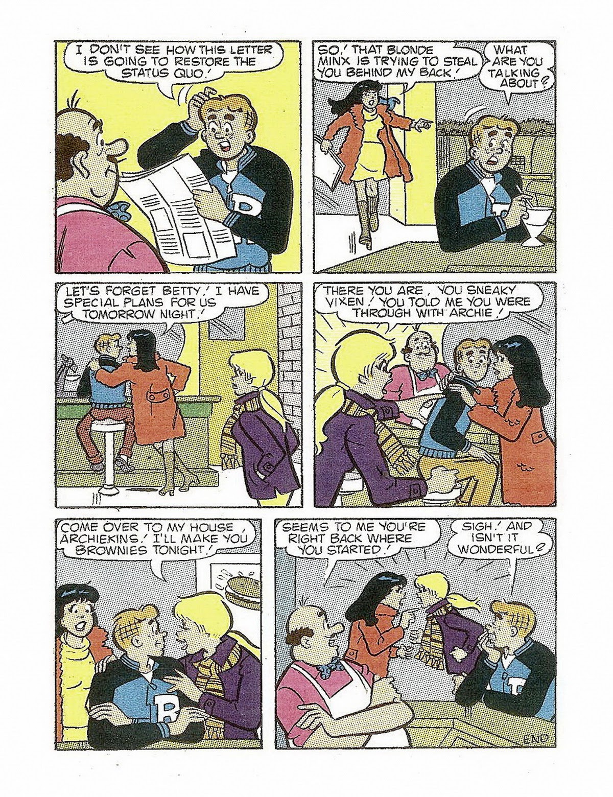 Read online Archie's Double Digest Magazine comic -  Issue #57 - 240