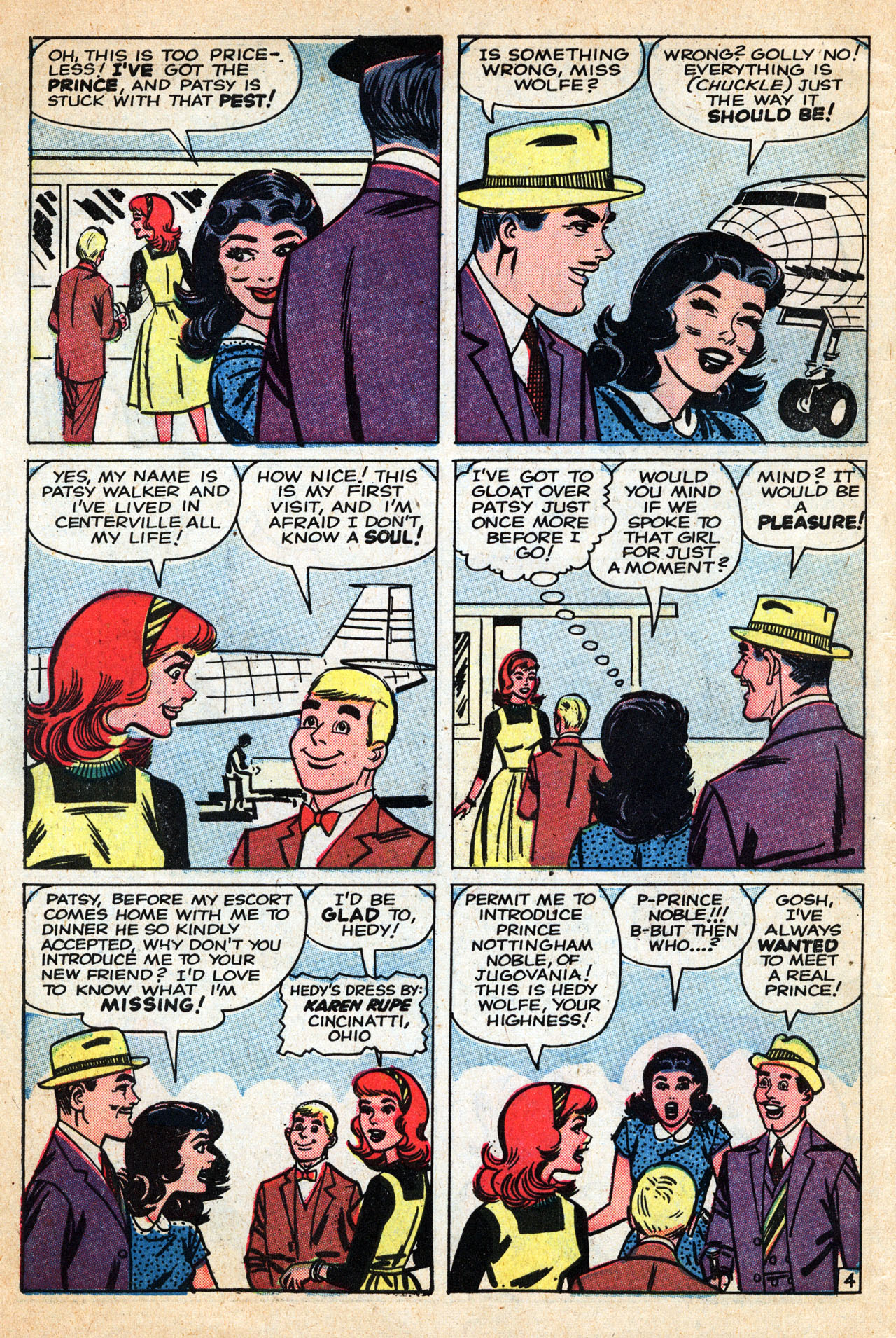 Read online Patsy and Hedy comic -  Issue #70 - 6