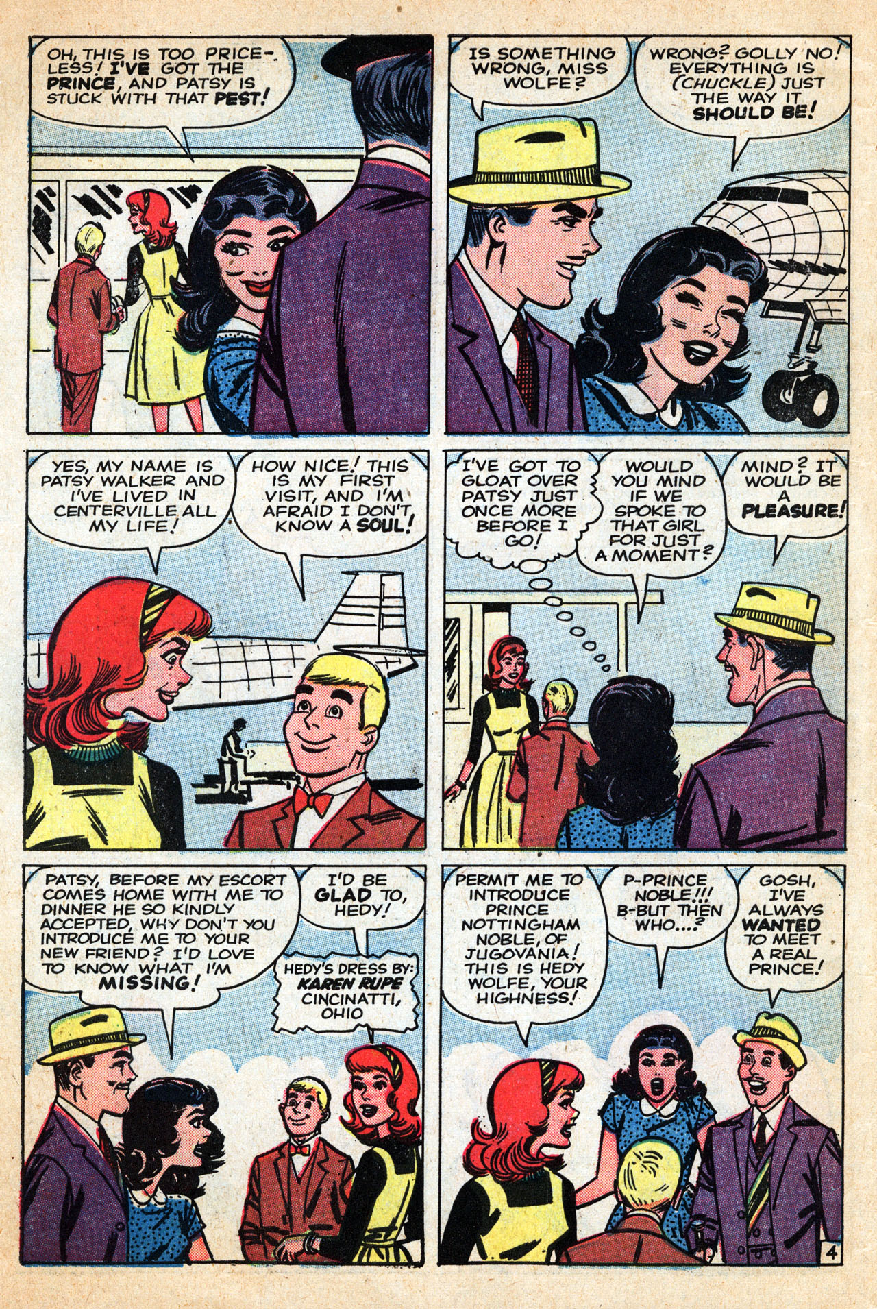 Read online Patsy and Hedy comic -  Issue #70 - 6