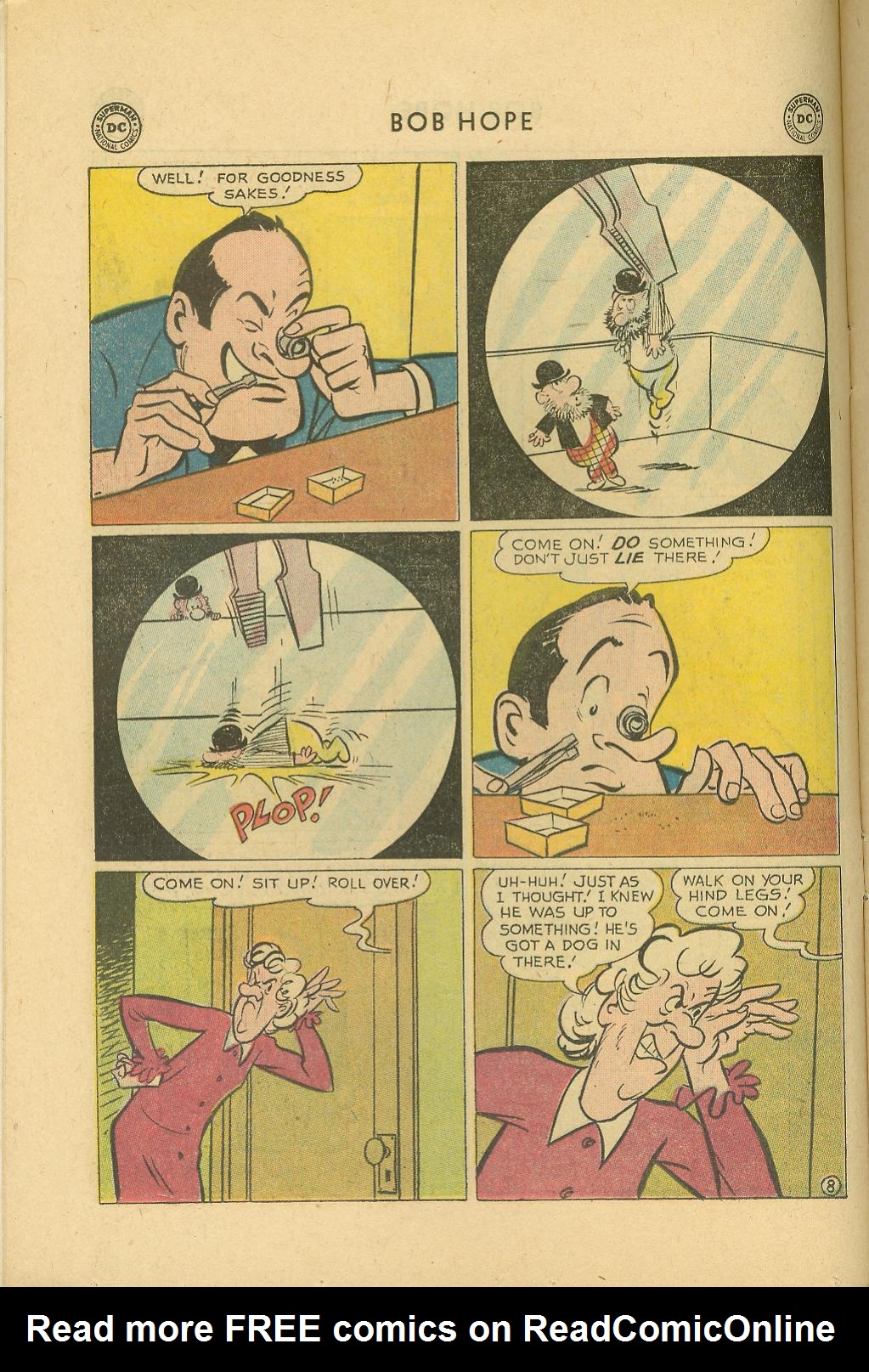 Read online The Adventures of Bob Hope comic -  Issue #67 - 10