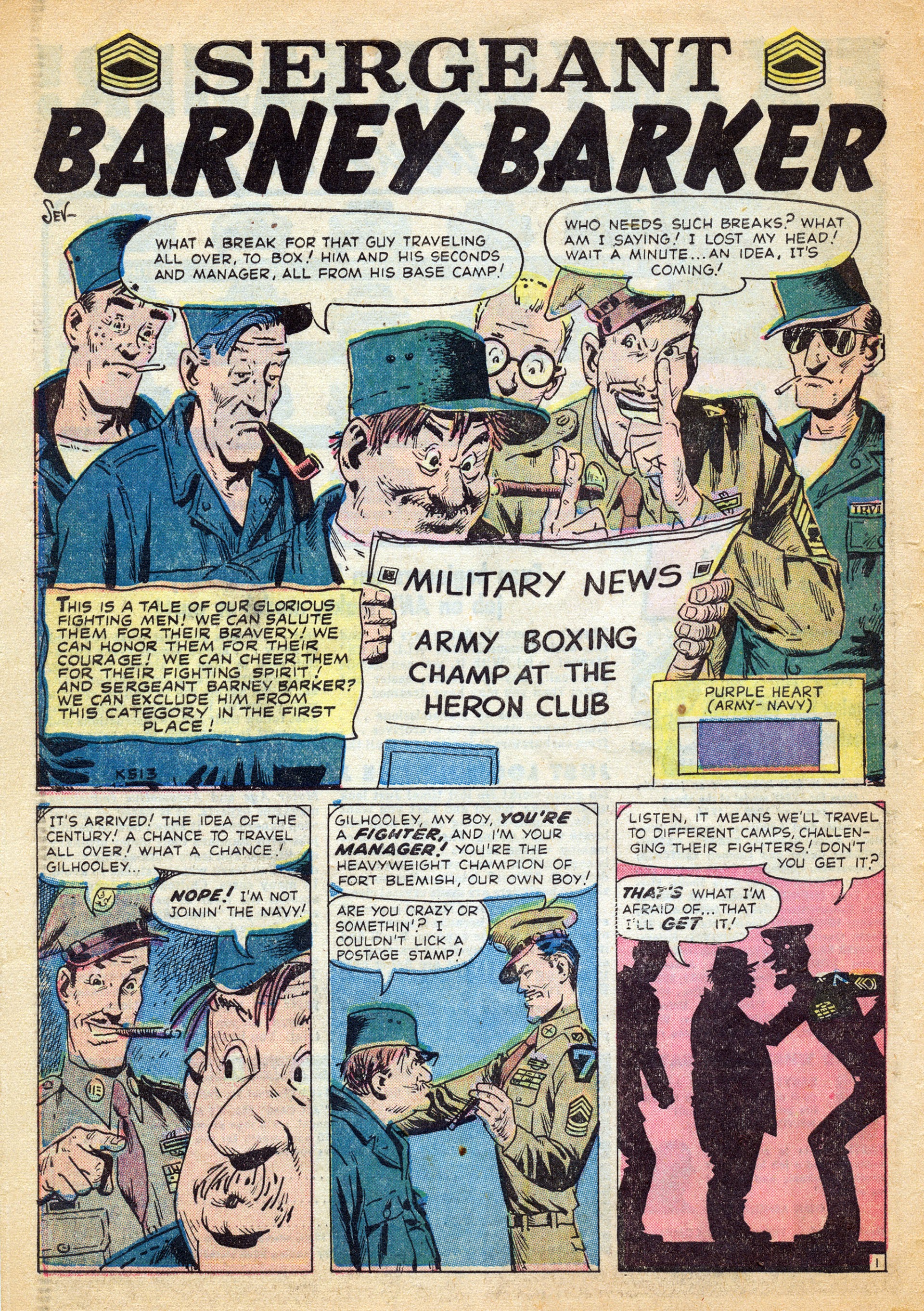 Read online Sergeant Barney Barker comic -  Issue #3 - 10