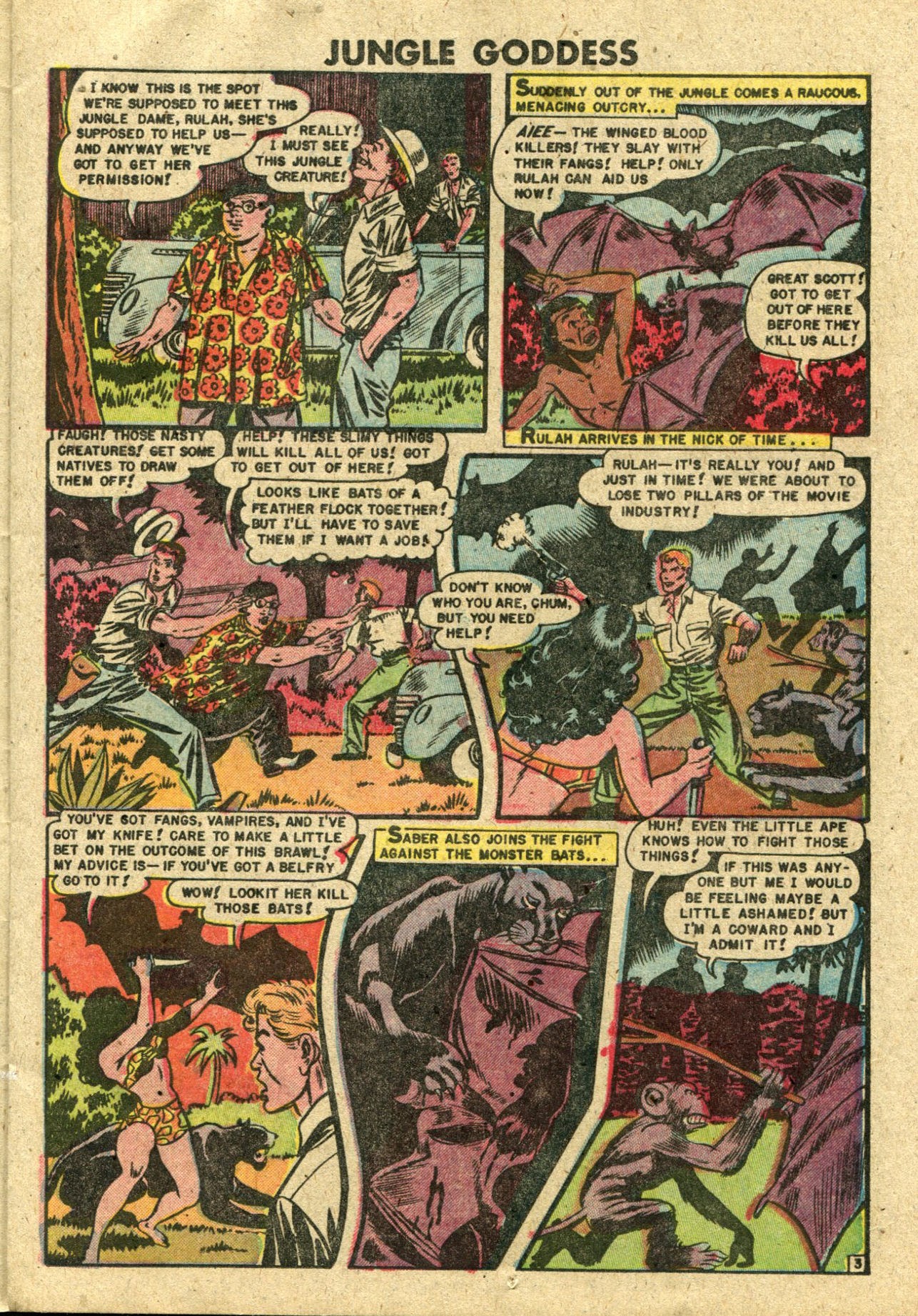 Read online Rulah - Jungle Goddess comic -  Issue #25 - 13