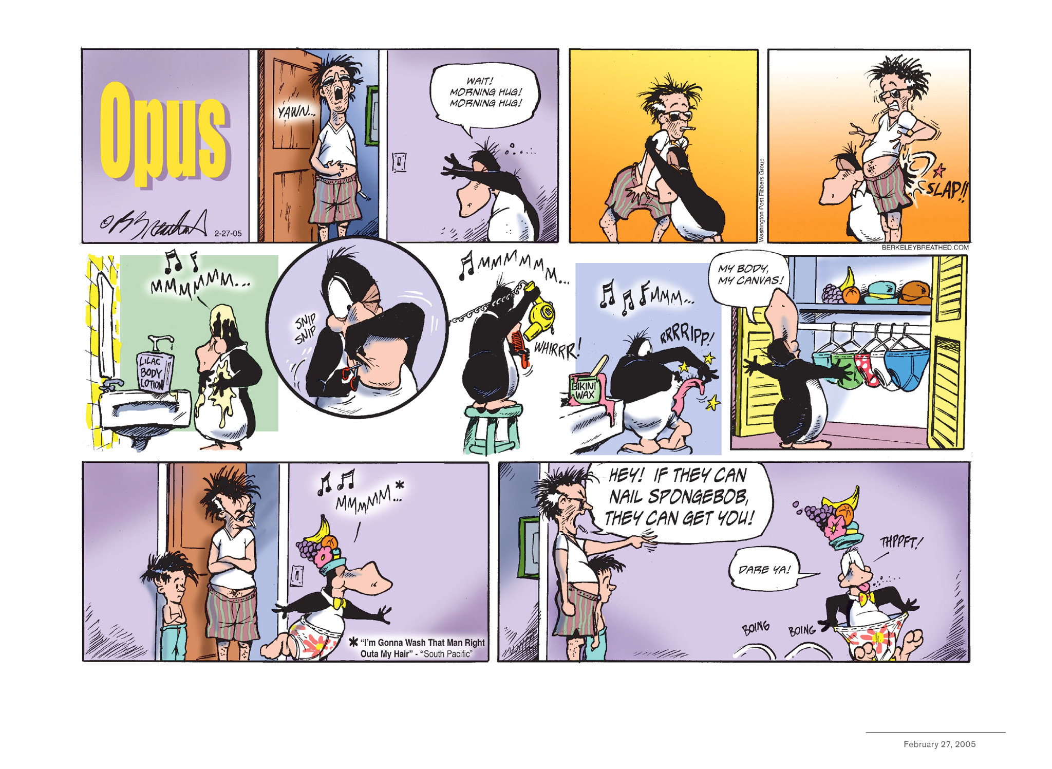 Read online Opus Complete Sunday Strips From 2003-2008 comic -  Issue # TPB (Part 1) - 73