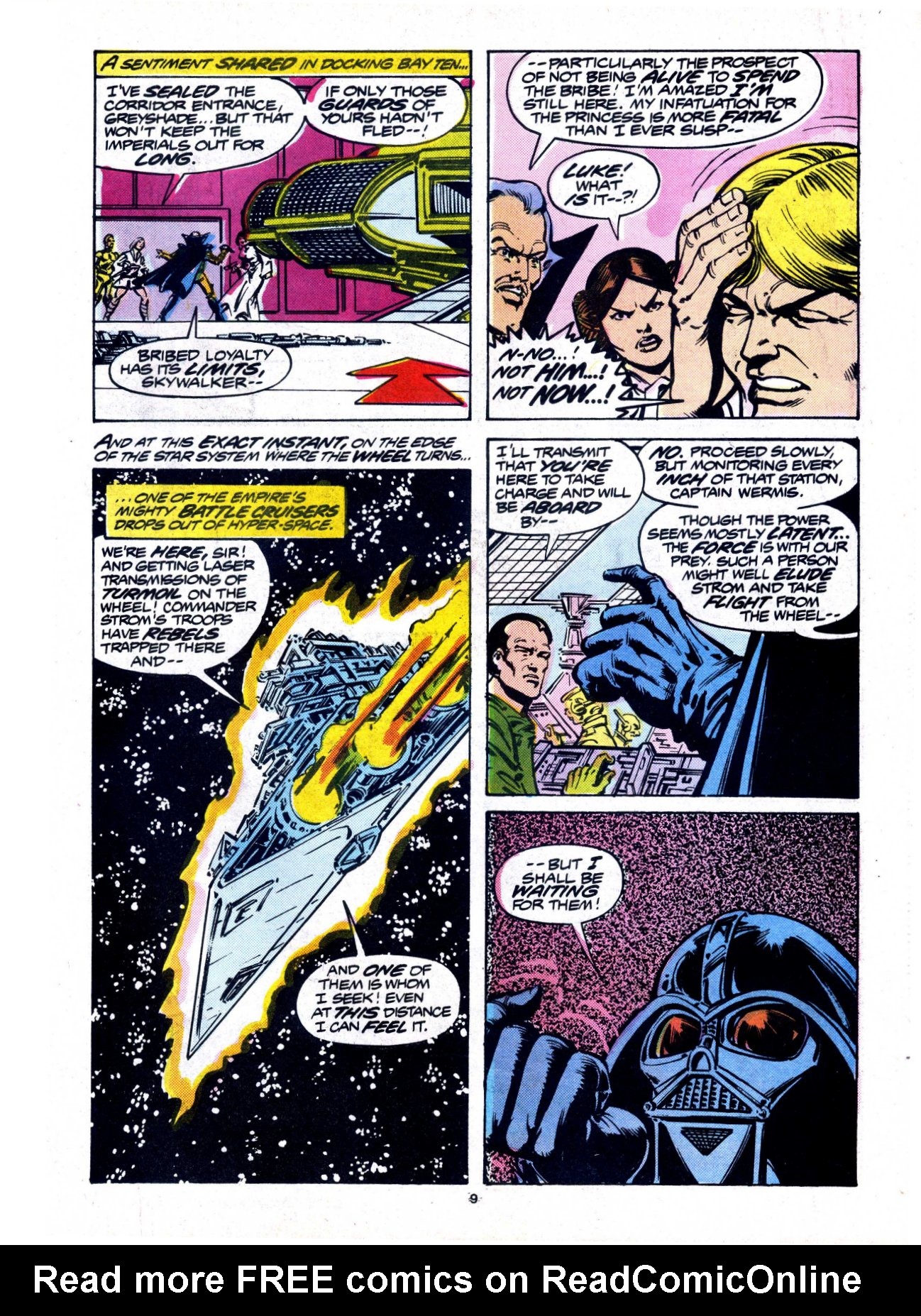 Read online Return of the Jedi comic -  Issue #43 - 9