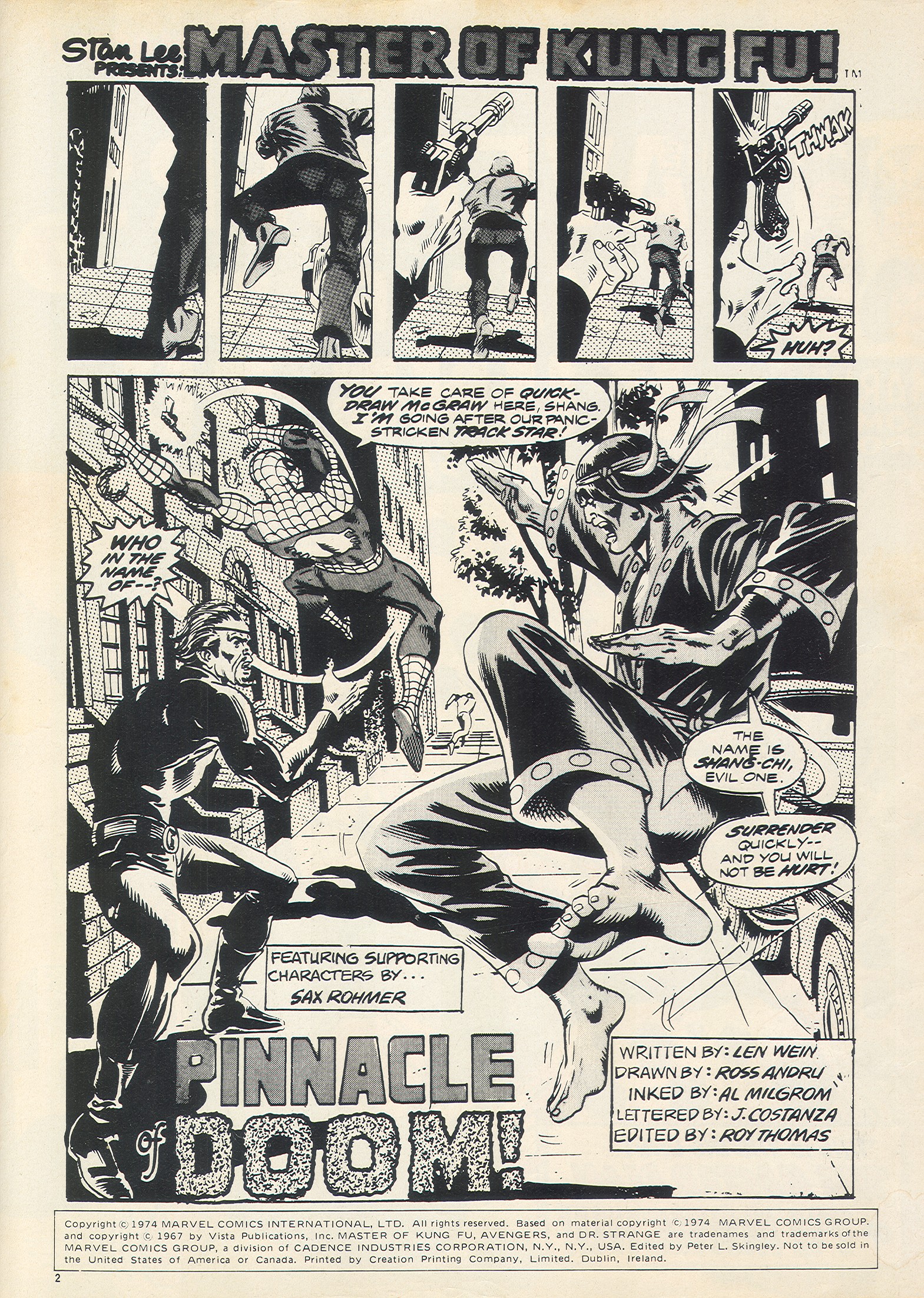 Read online The Avengers (1973) comic -  Issue #49 - 2