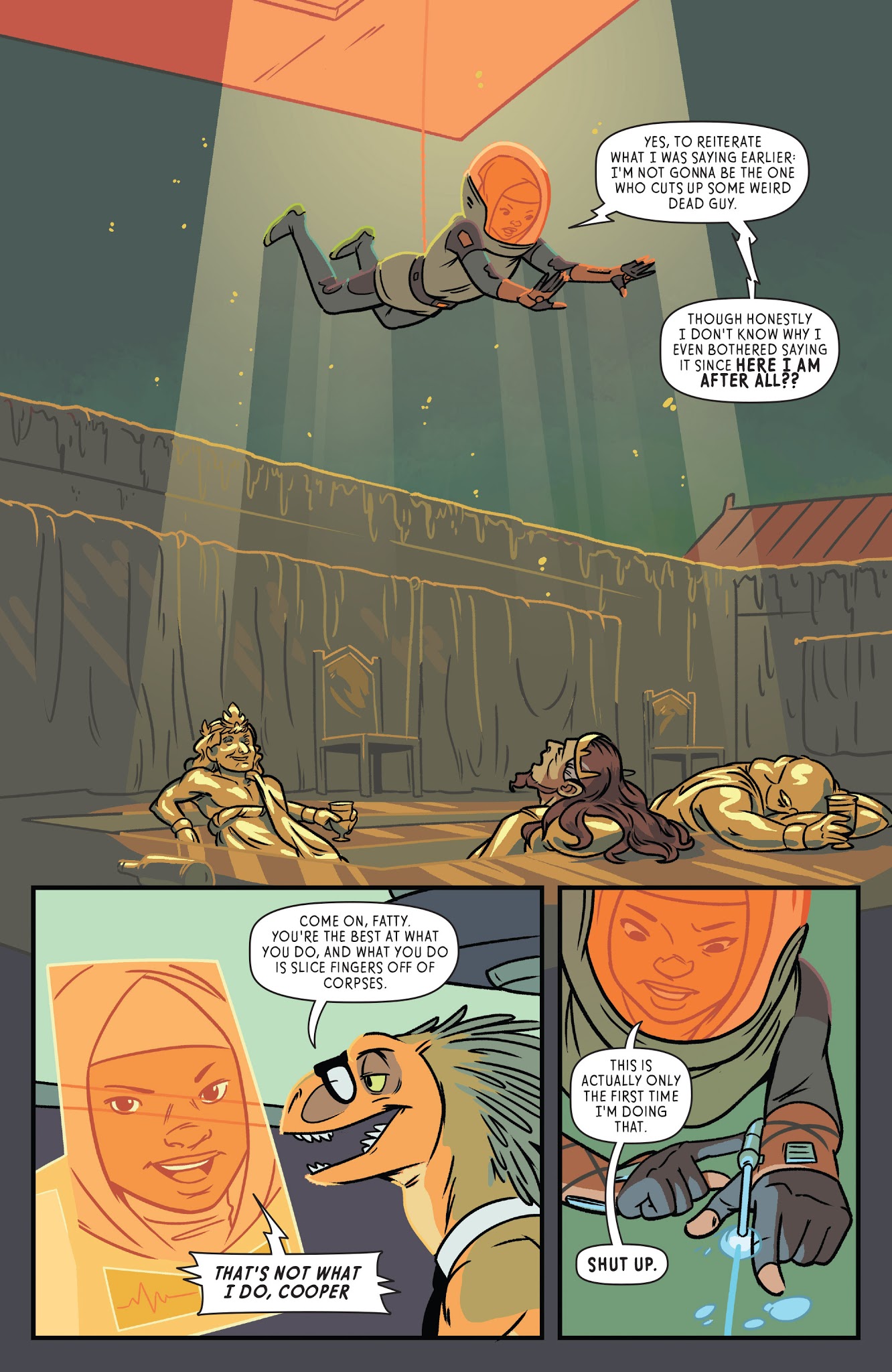 Read online The Midas Flesh comic -  Issue #3 - 5