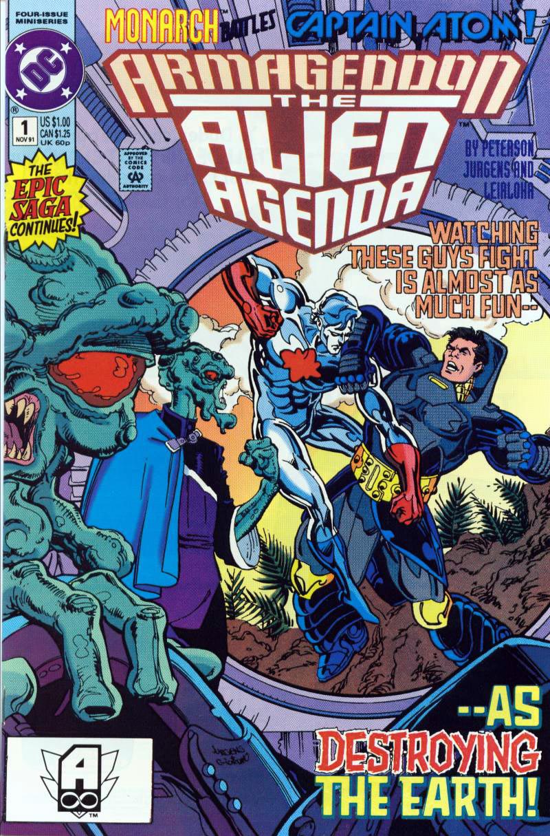 Read online Armageddon: Alien Agenda comic -  Issue #1 - 1