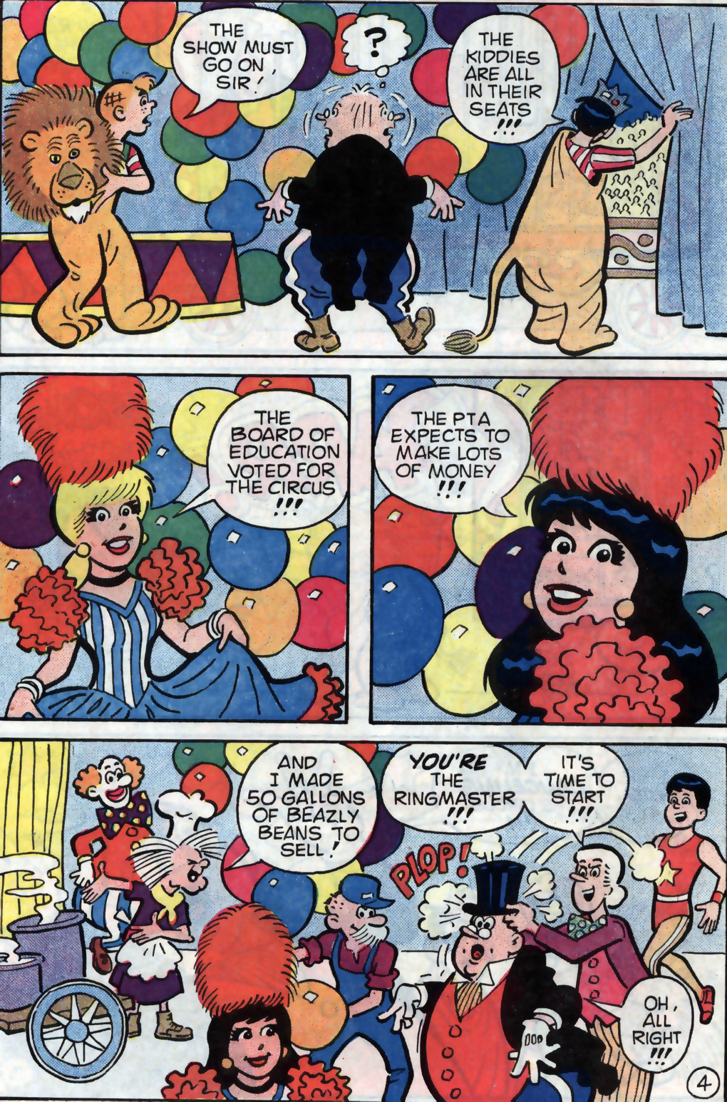 Read online Archie's Circus comic -  Issue # Full - 5