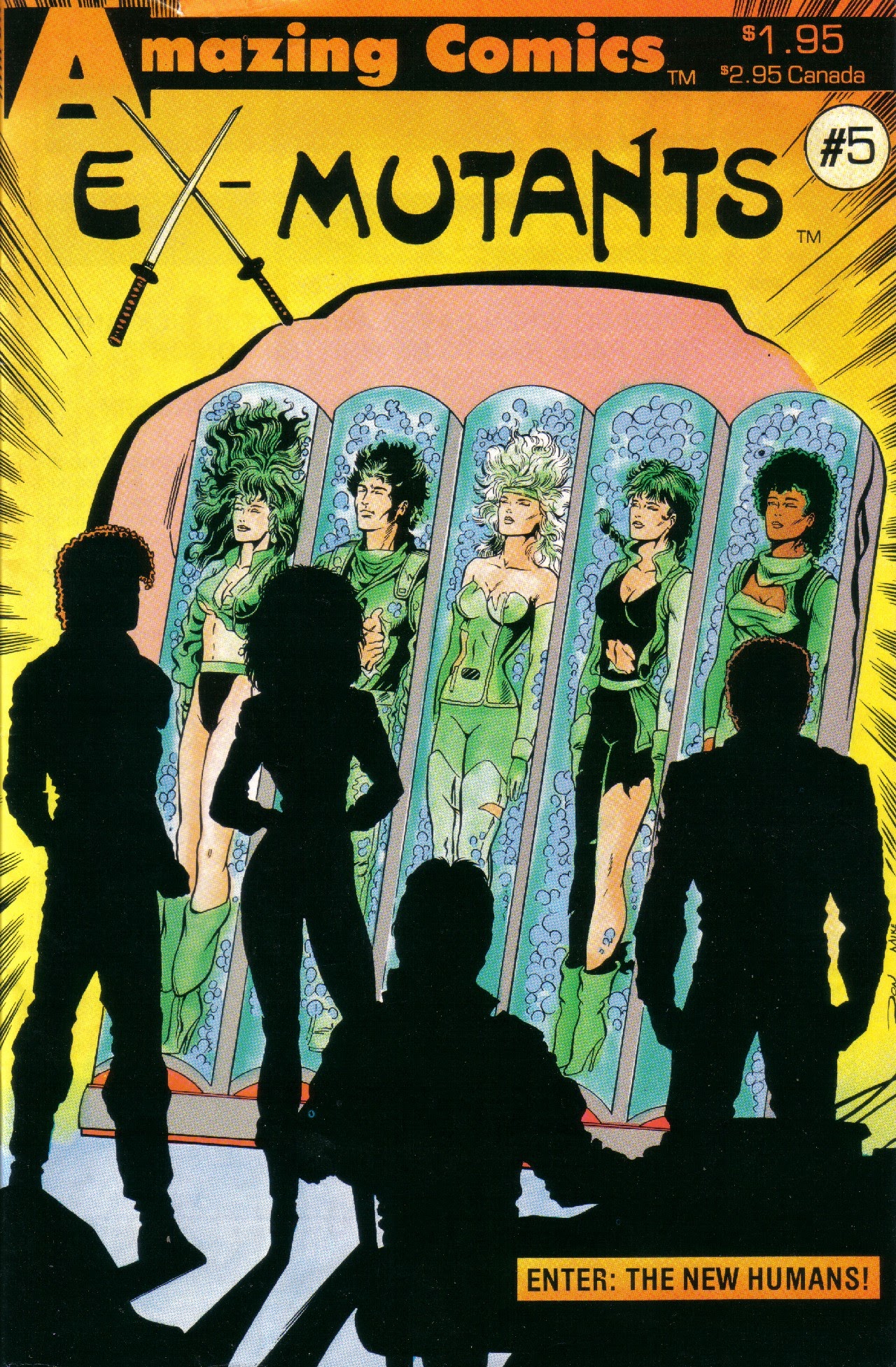 Read online Ex-Mutants (1986) comic -  Issue #5 - 1