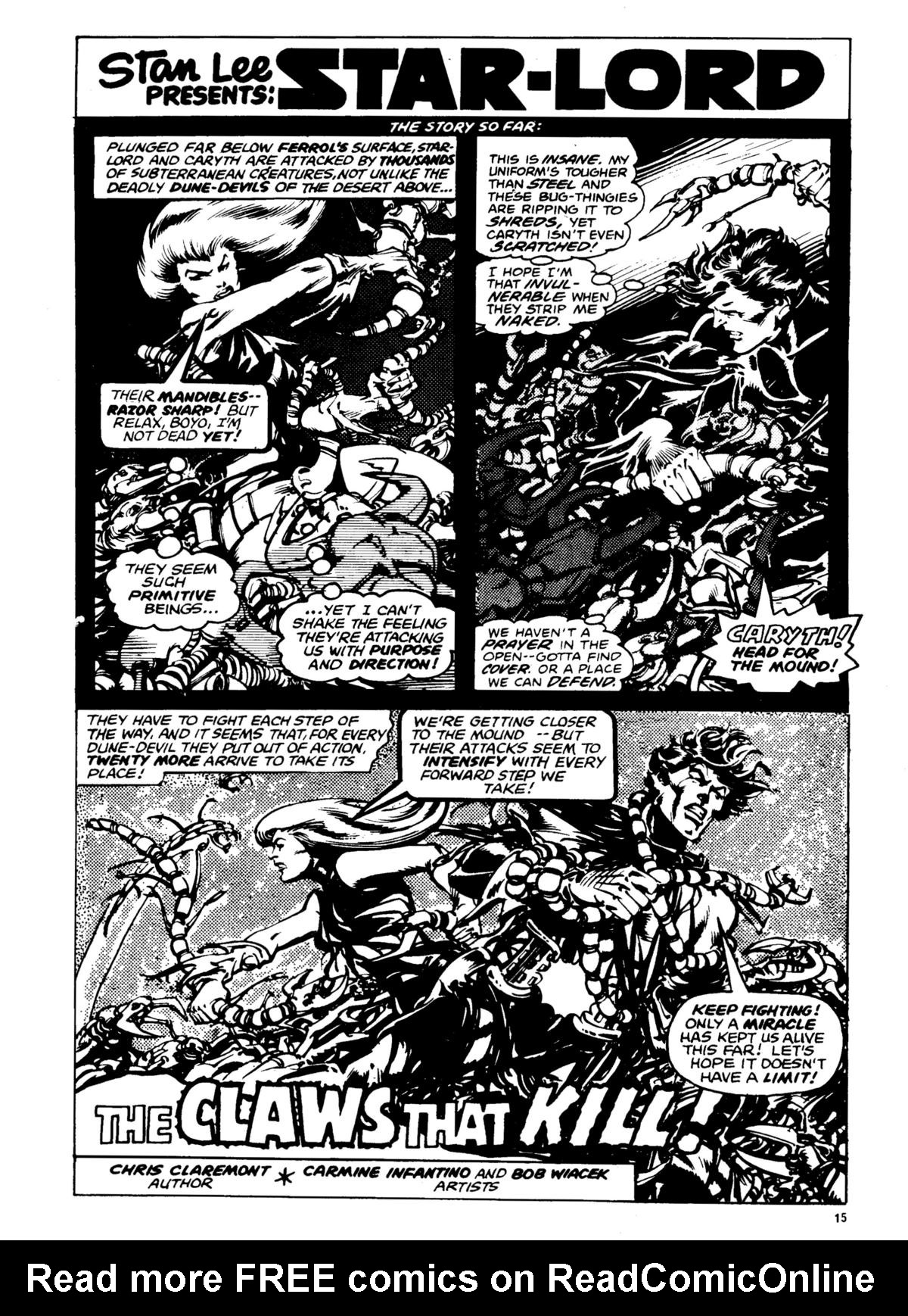 Read online Star Wars Weekly comic -  Issue #32 - 15