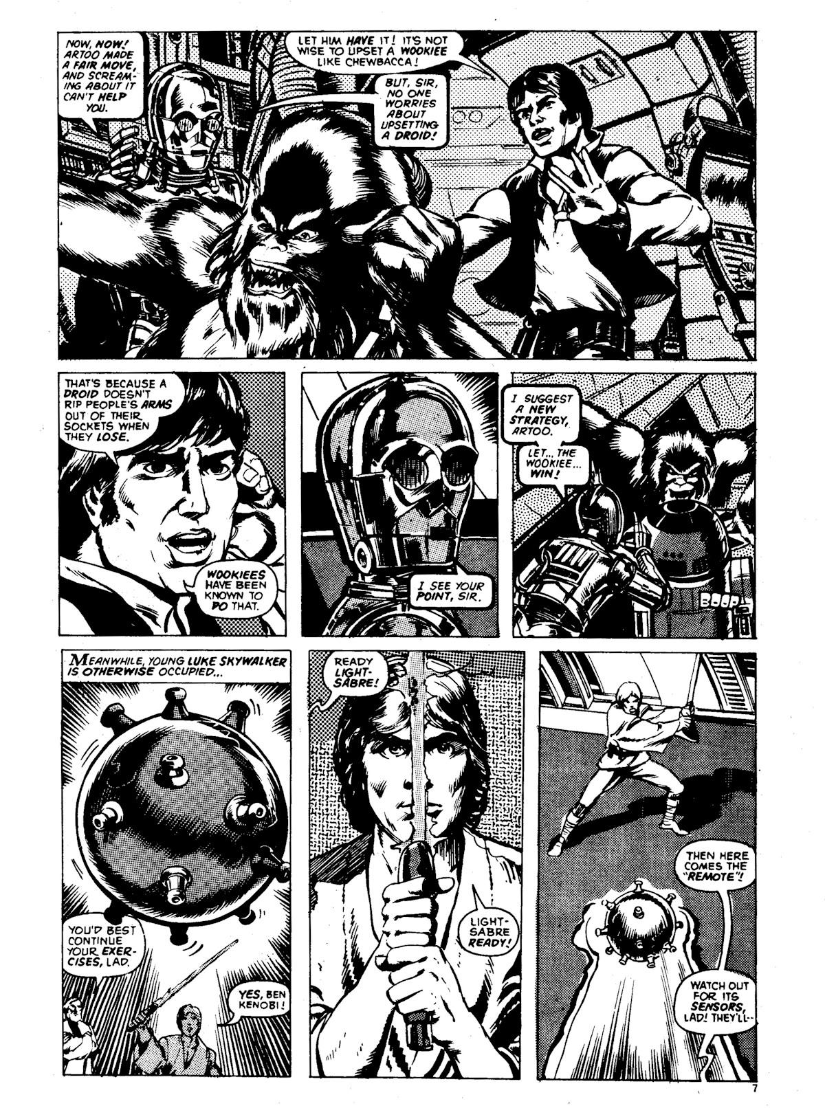 Read online Star Wars Weekly comic -  Issue #5 - 7
