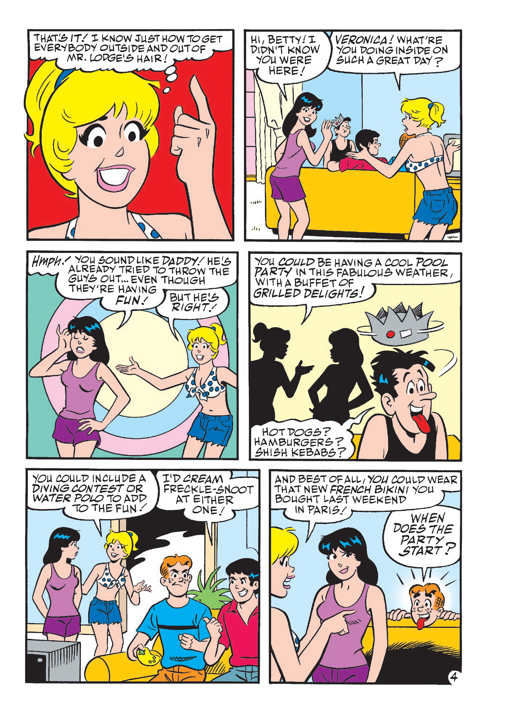 Read online Betty & Veronica Friends Double Digest comic -  Issue #254 - 134